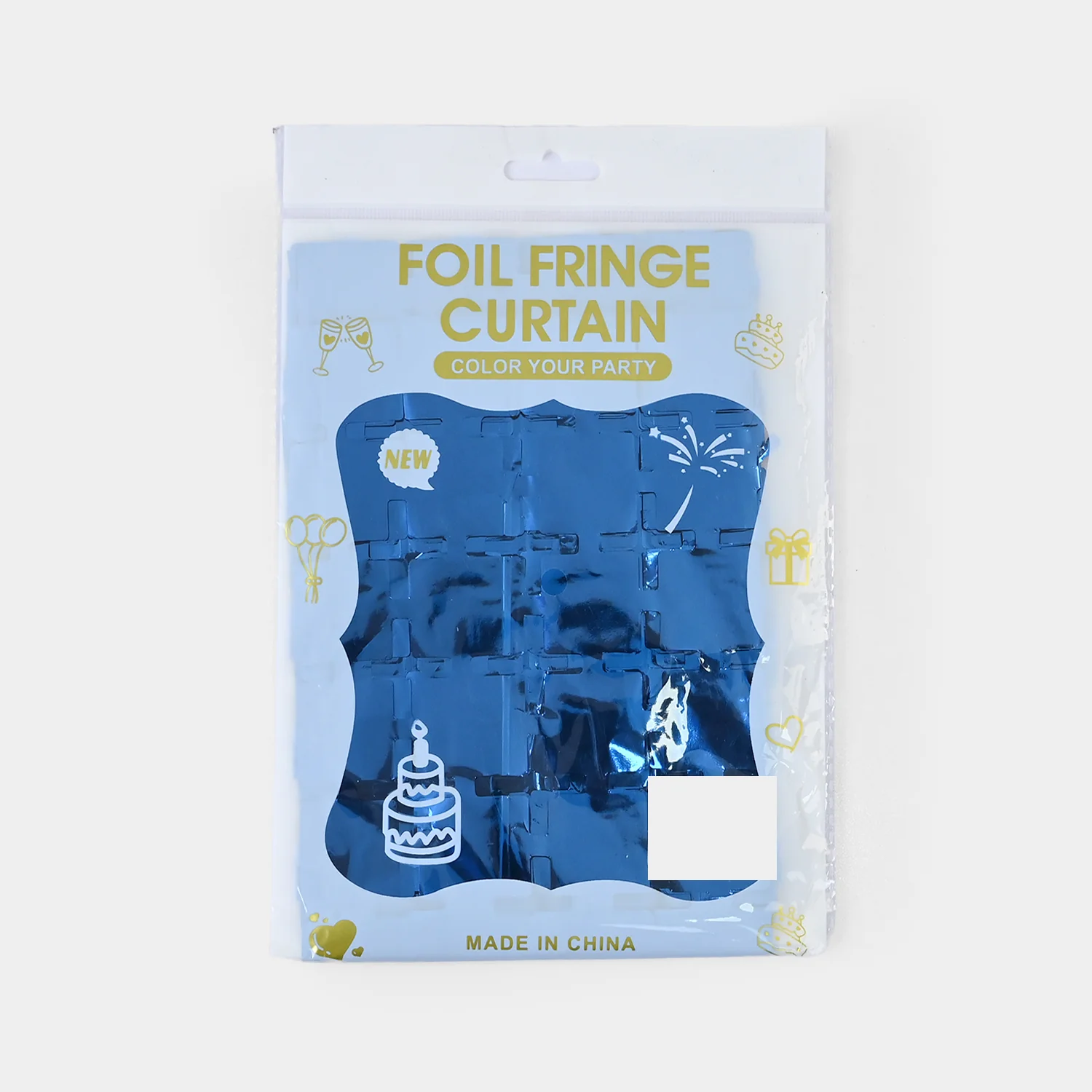 Square Shape Foil Fringe Curtain - Image 3