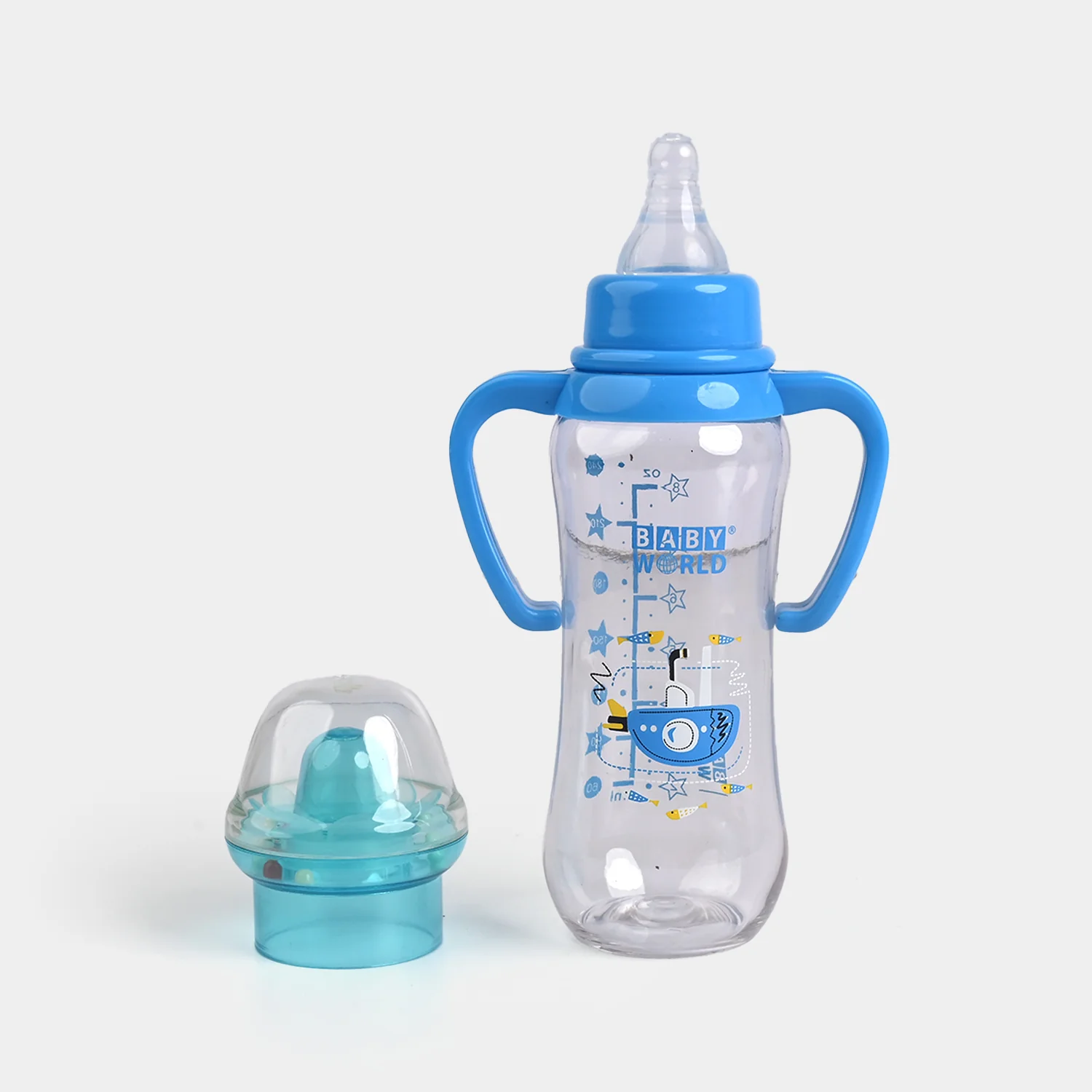 Standard Neck Bottle Rattle Cap 250ml | 2016 Blue - Image 2