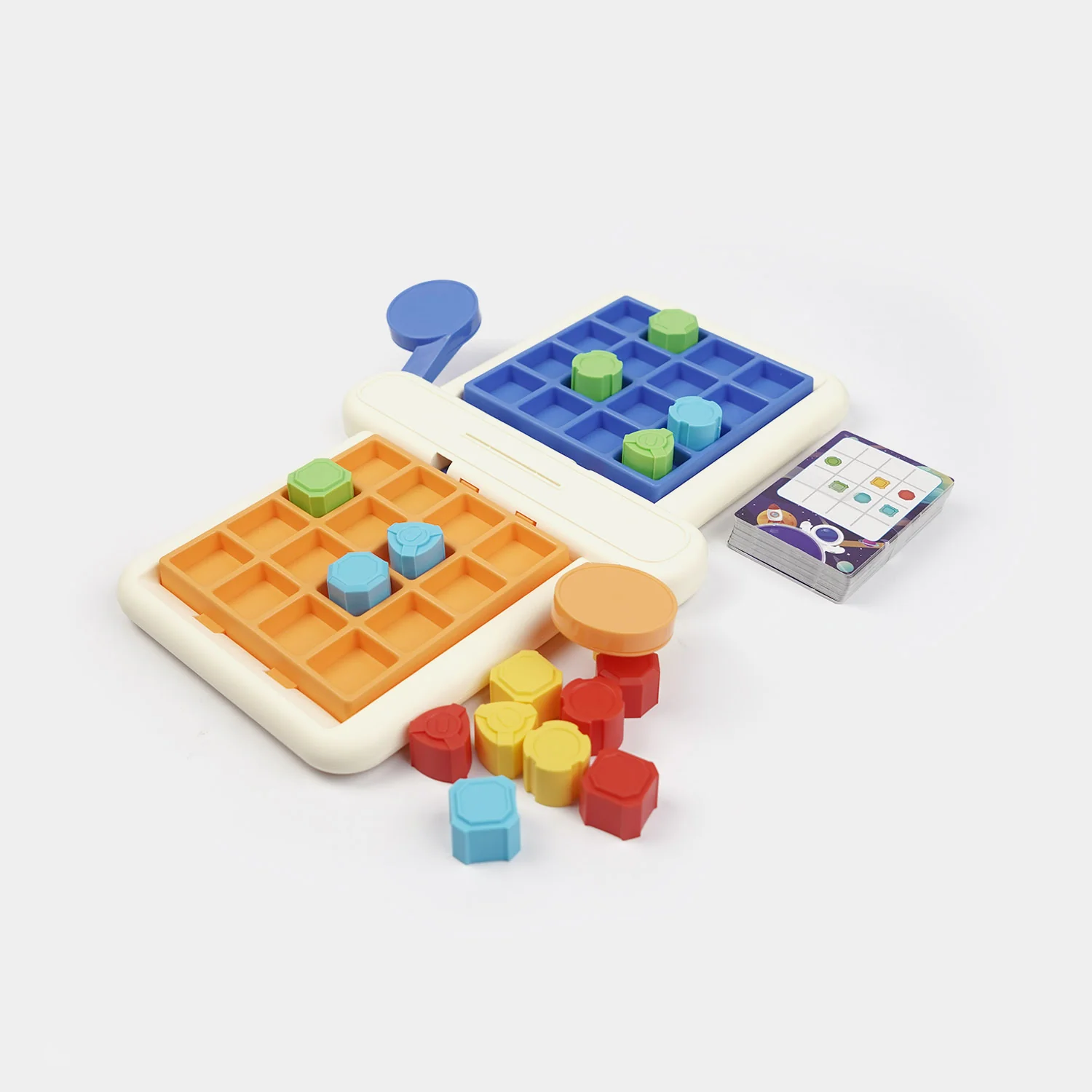 Planetary Geometry Matching Flip Board Game - Image 2