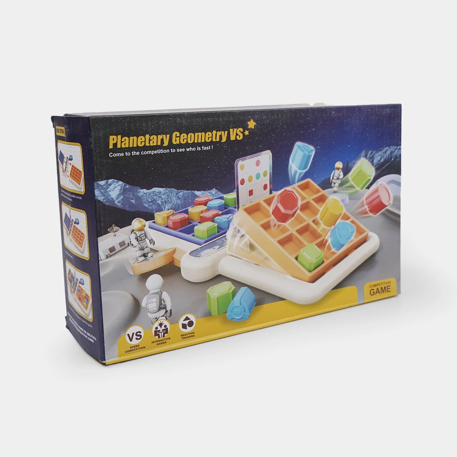 Planetary Geometry Matching Flip Board Game - Image 4