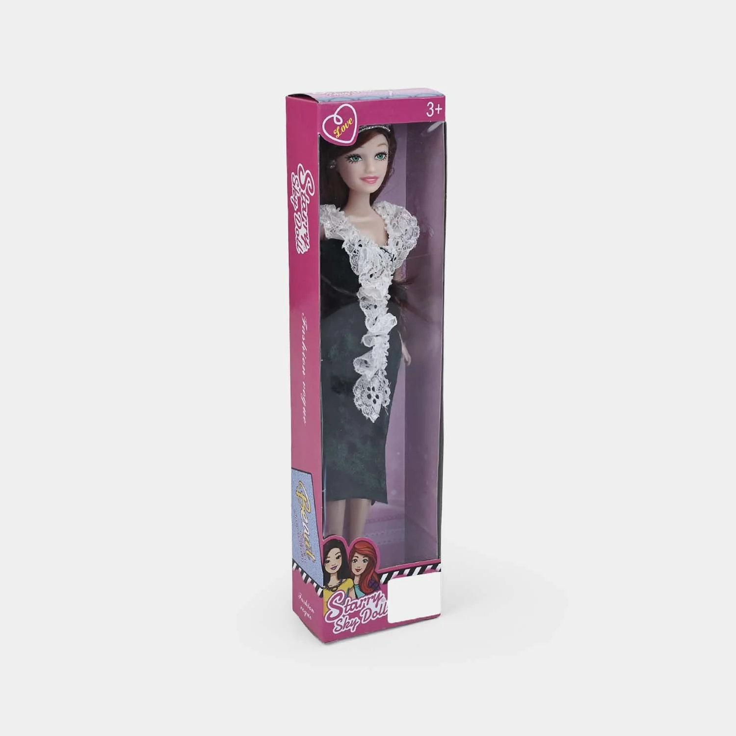 Starry Sky Doll – Black Lace Evening Fashion Edition