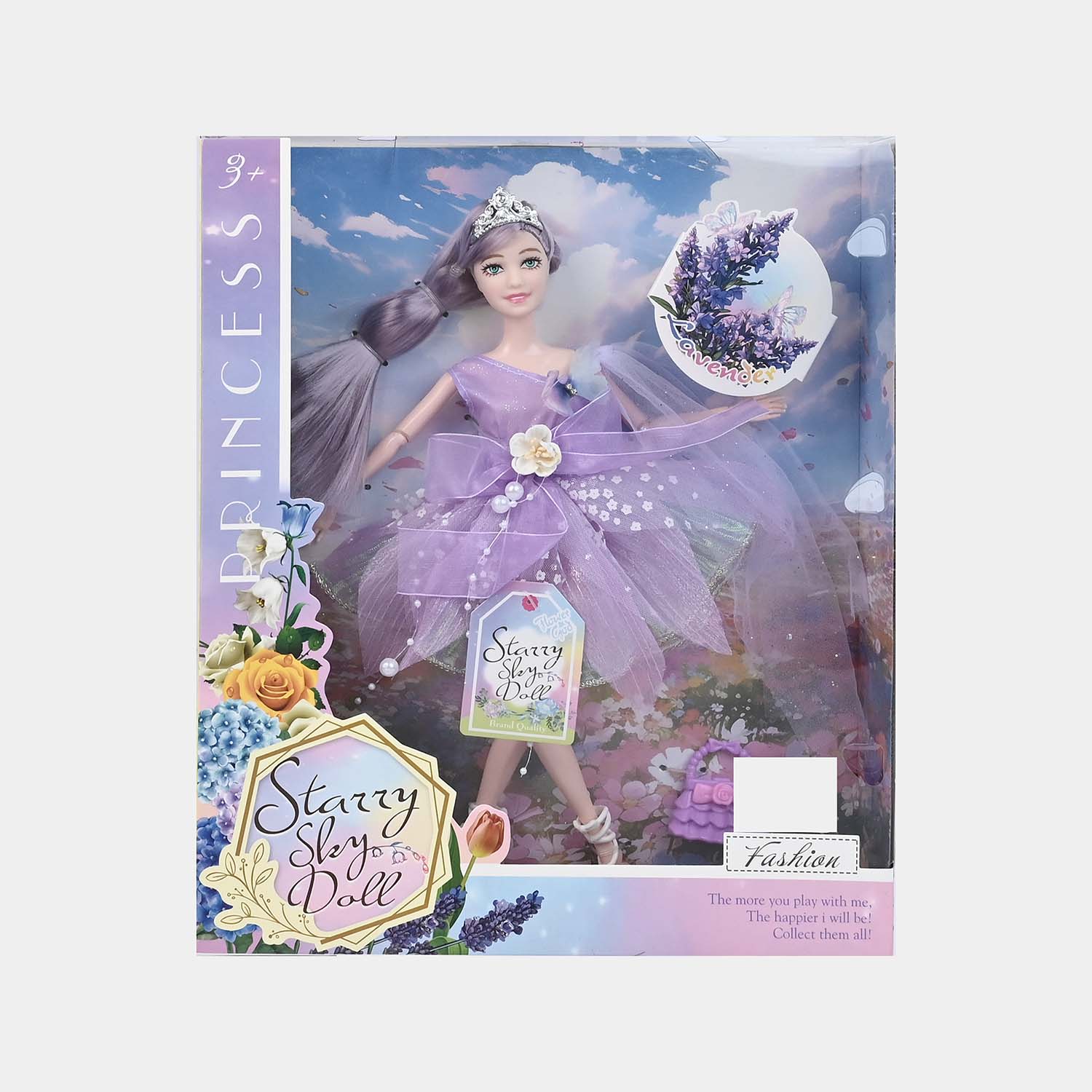 Starry Sky Princess Fashion Doll - Image 5