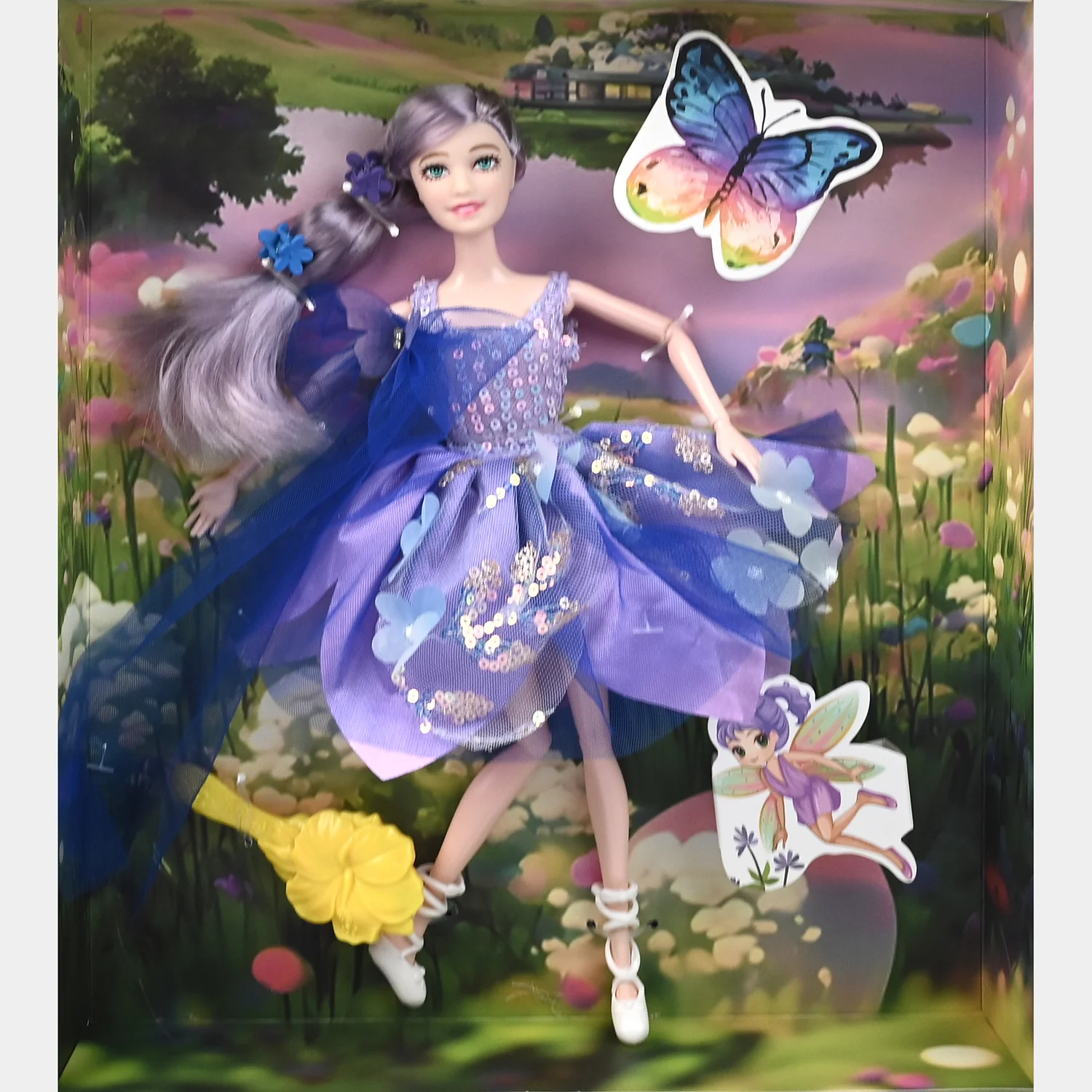 Starry Sky Doll – Flower Fairy Fashion Doll - Image 2