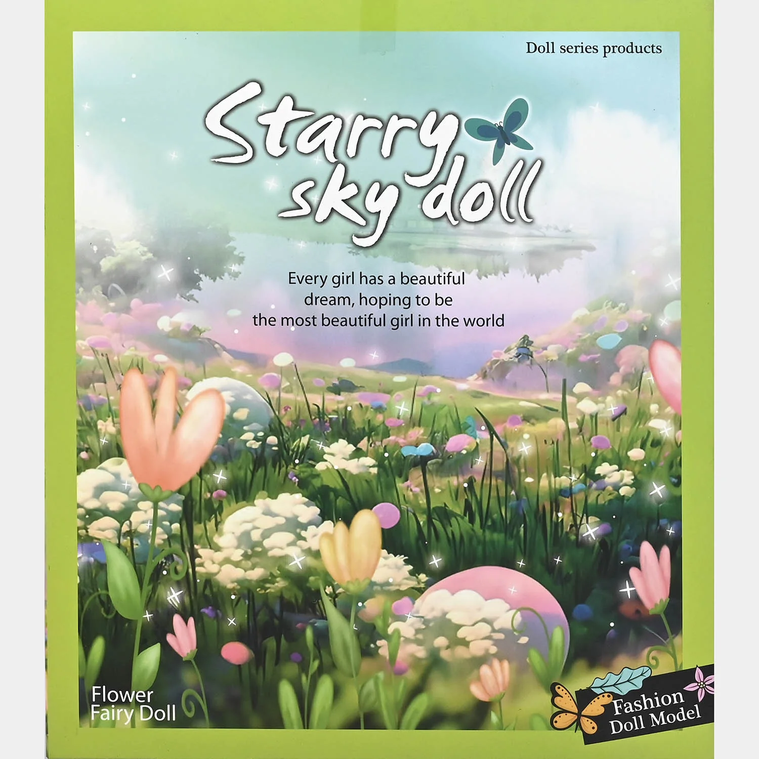 Starry Sky Doll – Flower Fairy Fashion Doll - Image 6