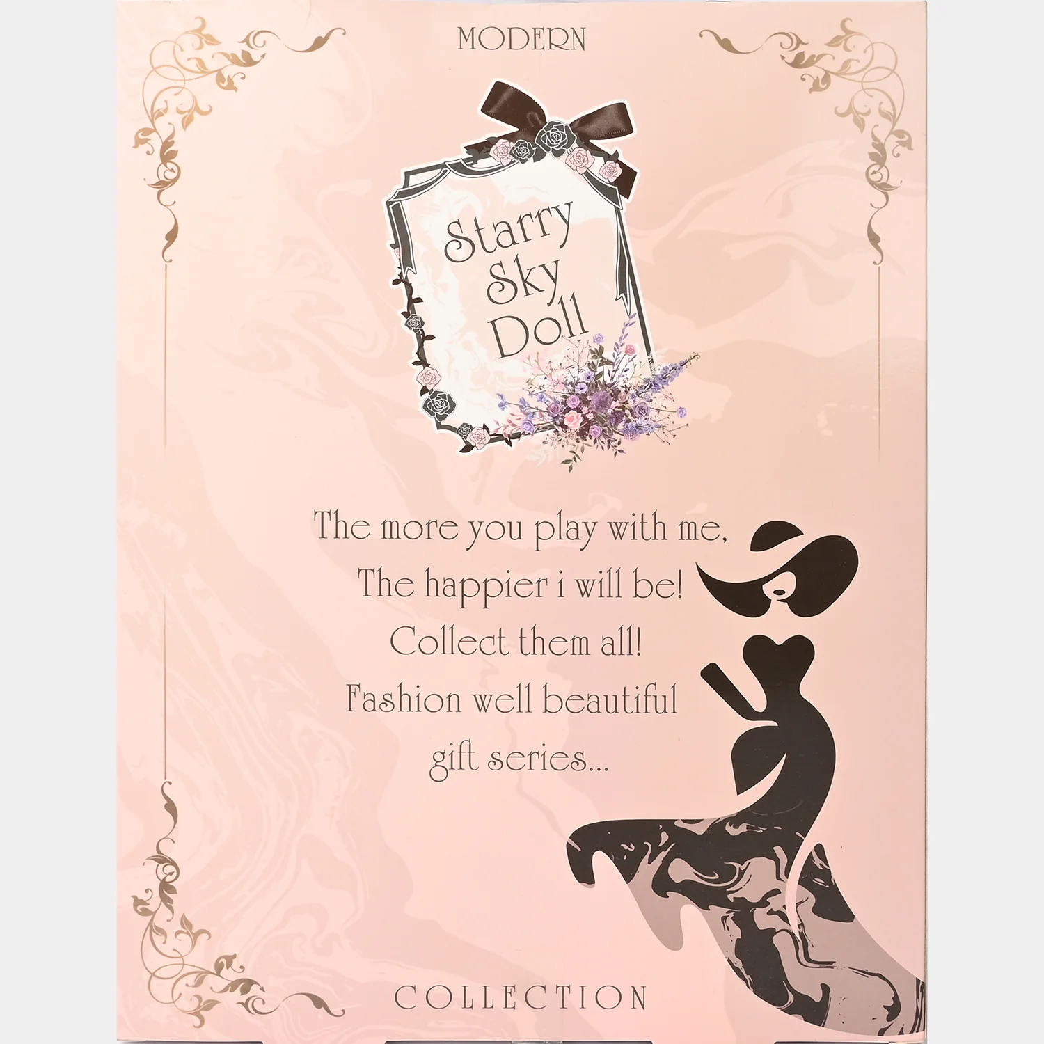 Starry Sky Modern Princess Doll – Fashion Dress & Accessories Set - Image 6