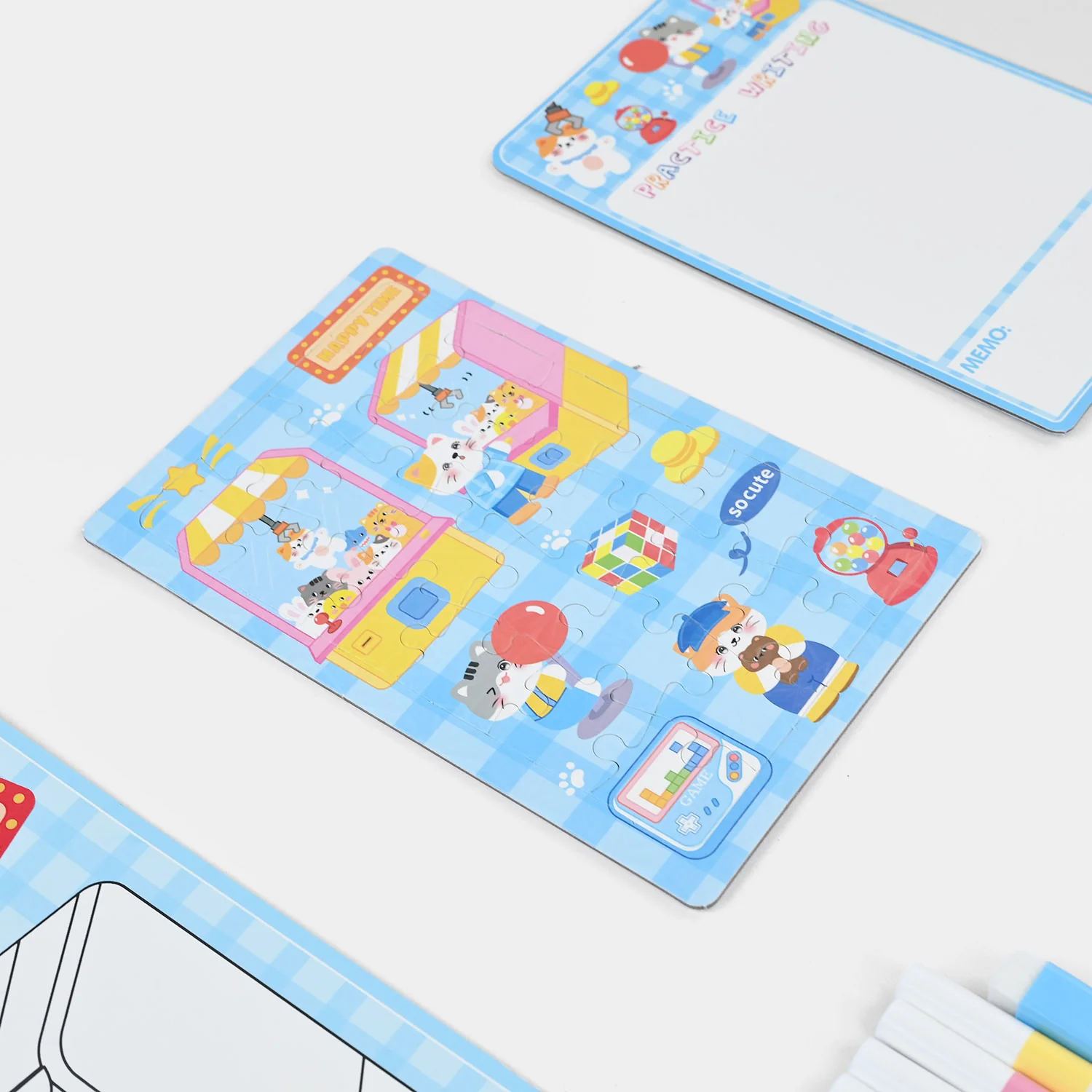 Kids Colouring Flash Activity Pack with Markers & Stickers - Image 4