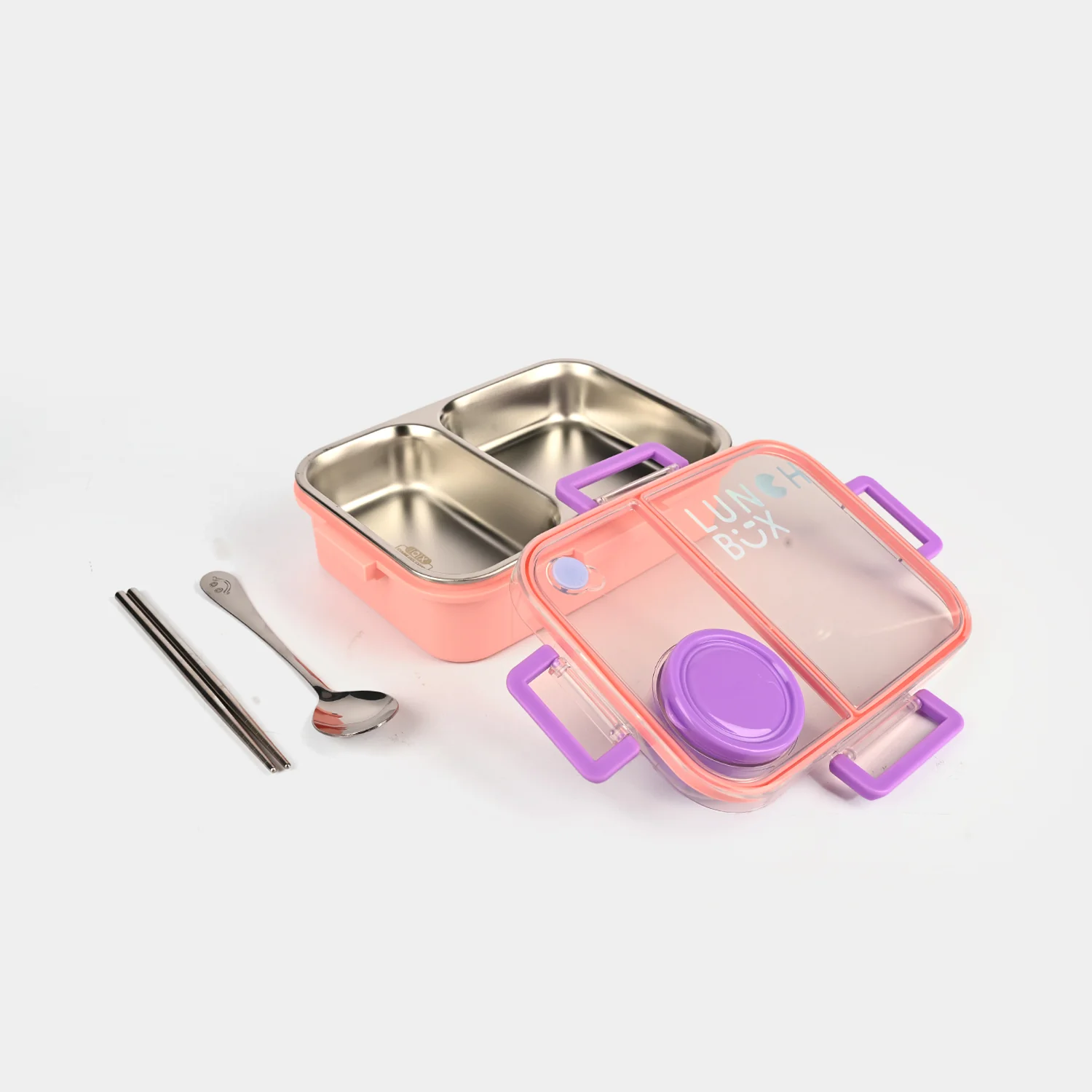 Stainless Steel Lunch Box for Kids - Image 2