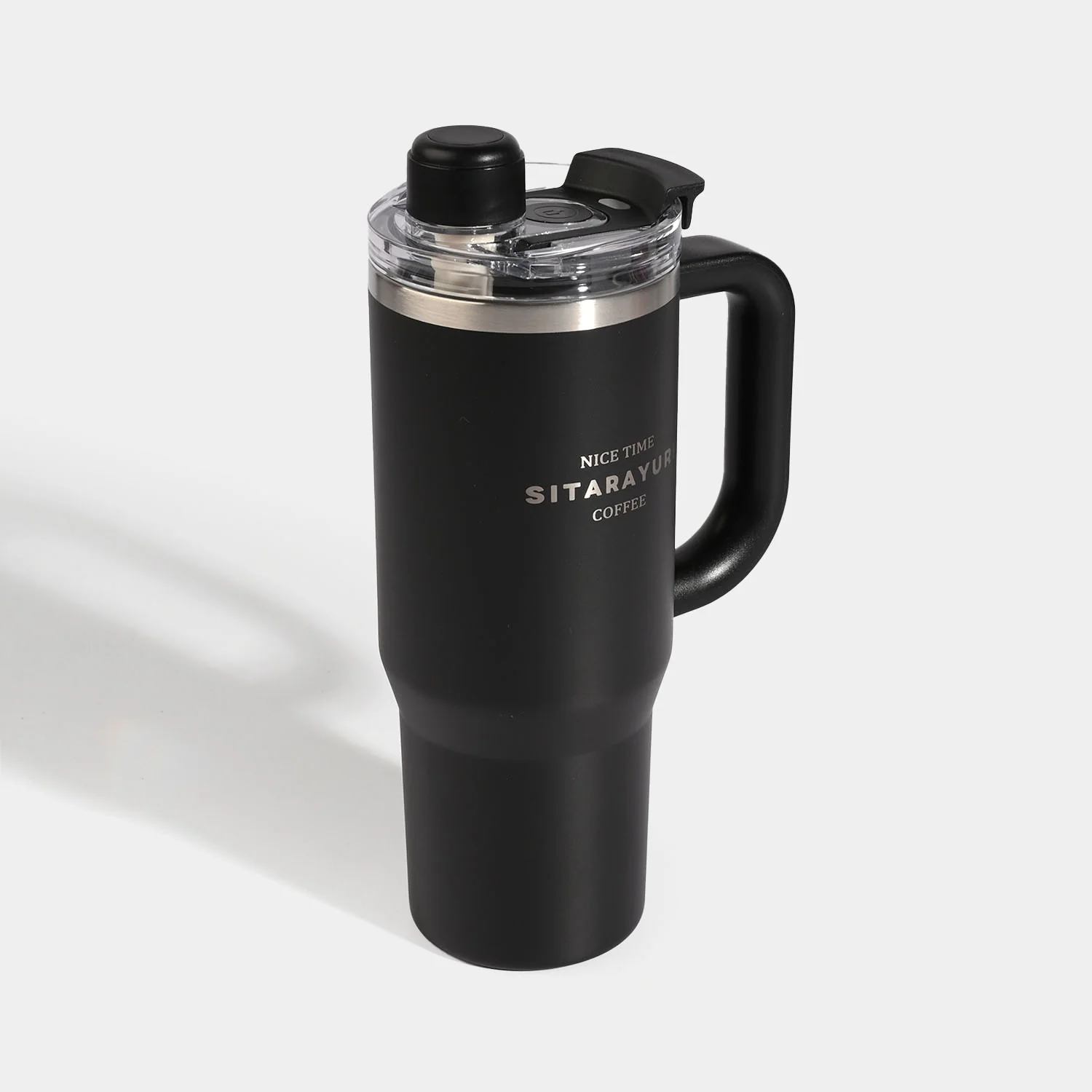 Insulated Travel Tumbler with Handle | 900ml