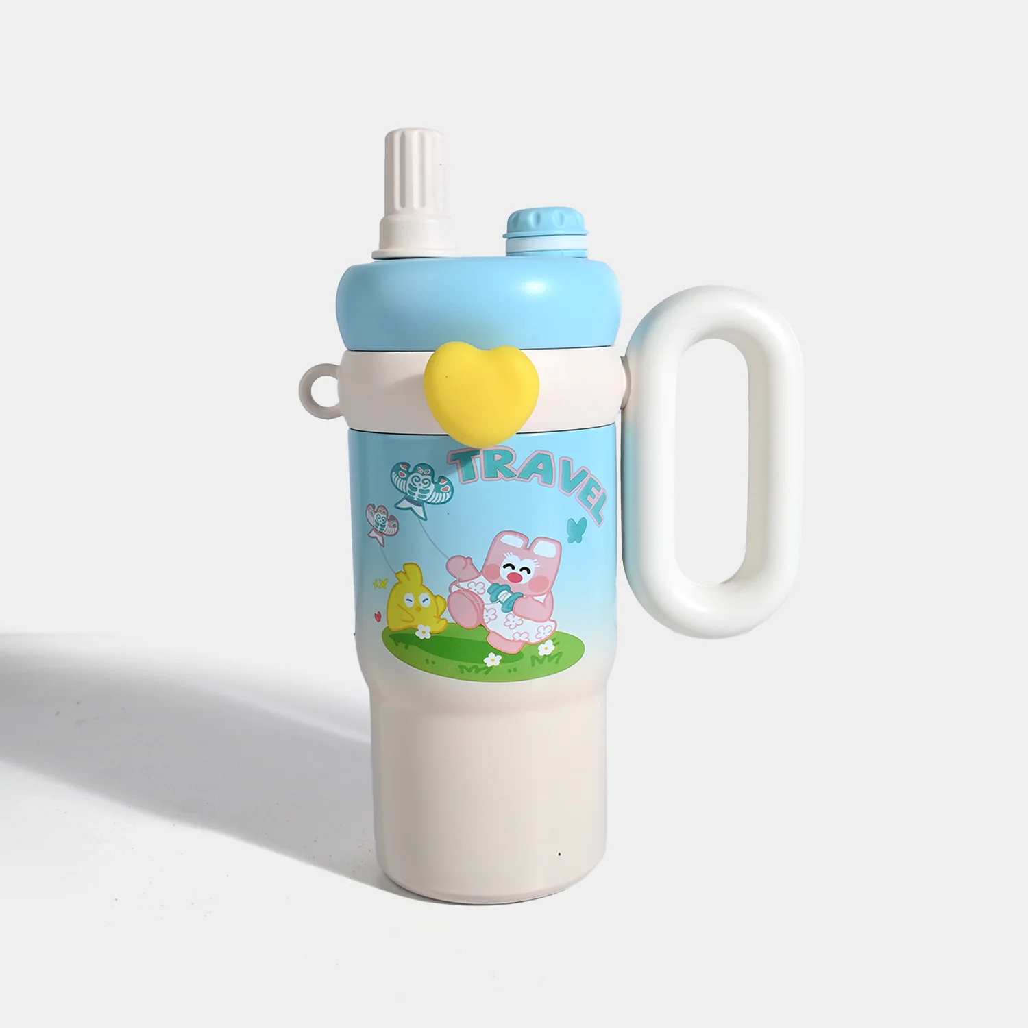 Cartoon Theme Stainless-Steel Tumbler | 850ml - Image 2