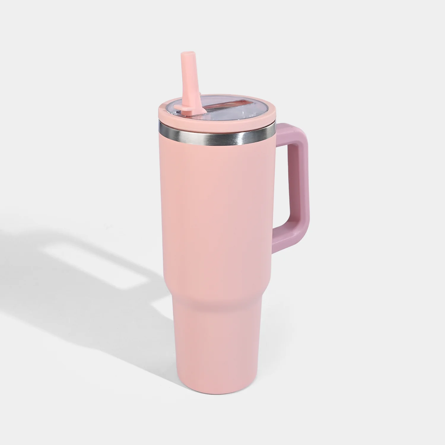 Stainless Steel Tumbler with Straw 40oz