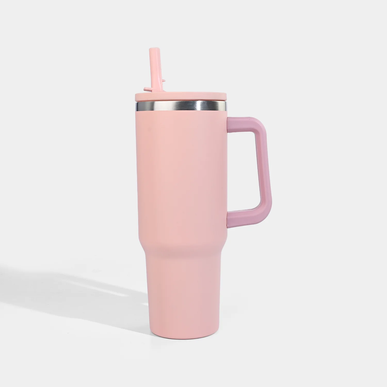 Stainless Steel Tumbler with Straw 40oz - Image 3