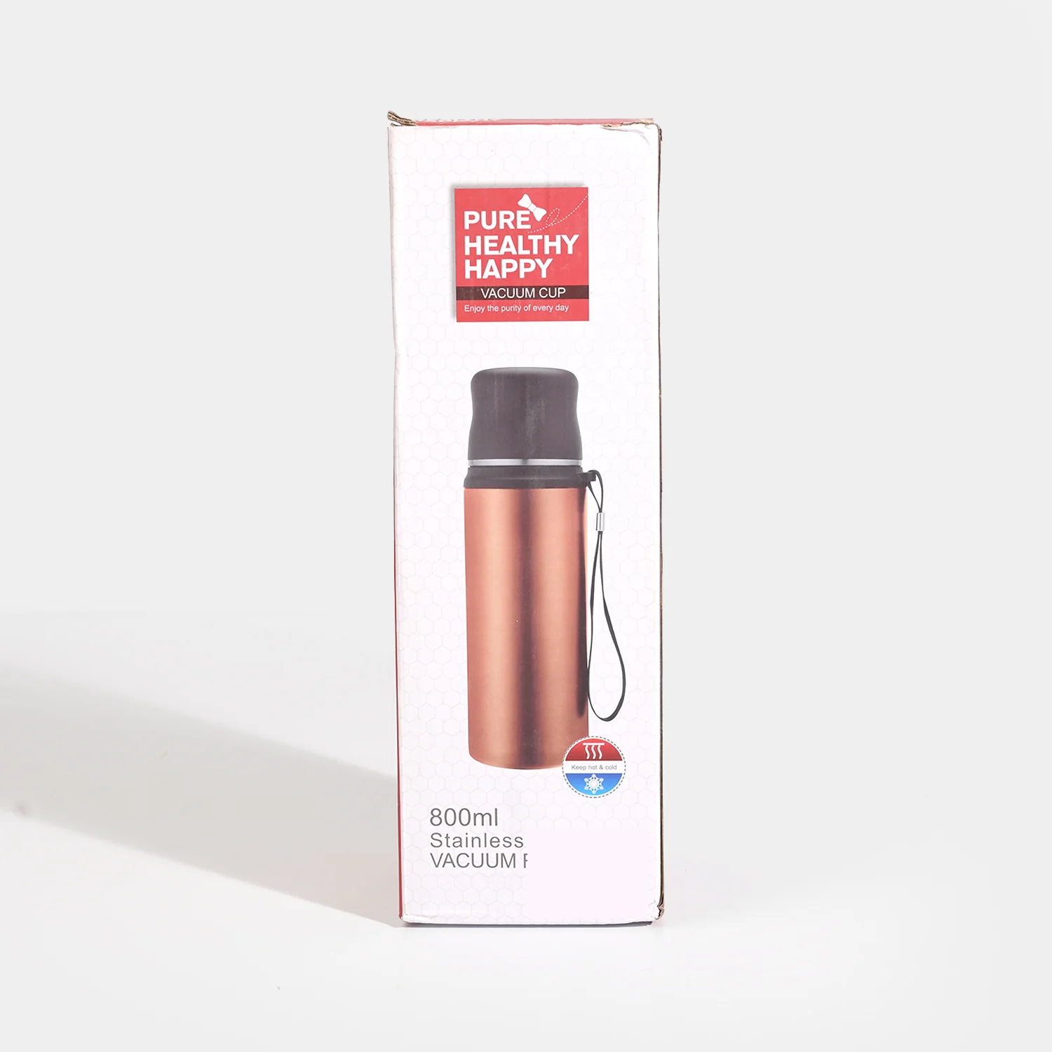 WATER BOTTLE STAINLESS STEEL | 800ML - Image 6