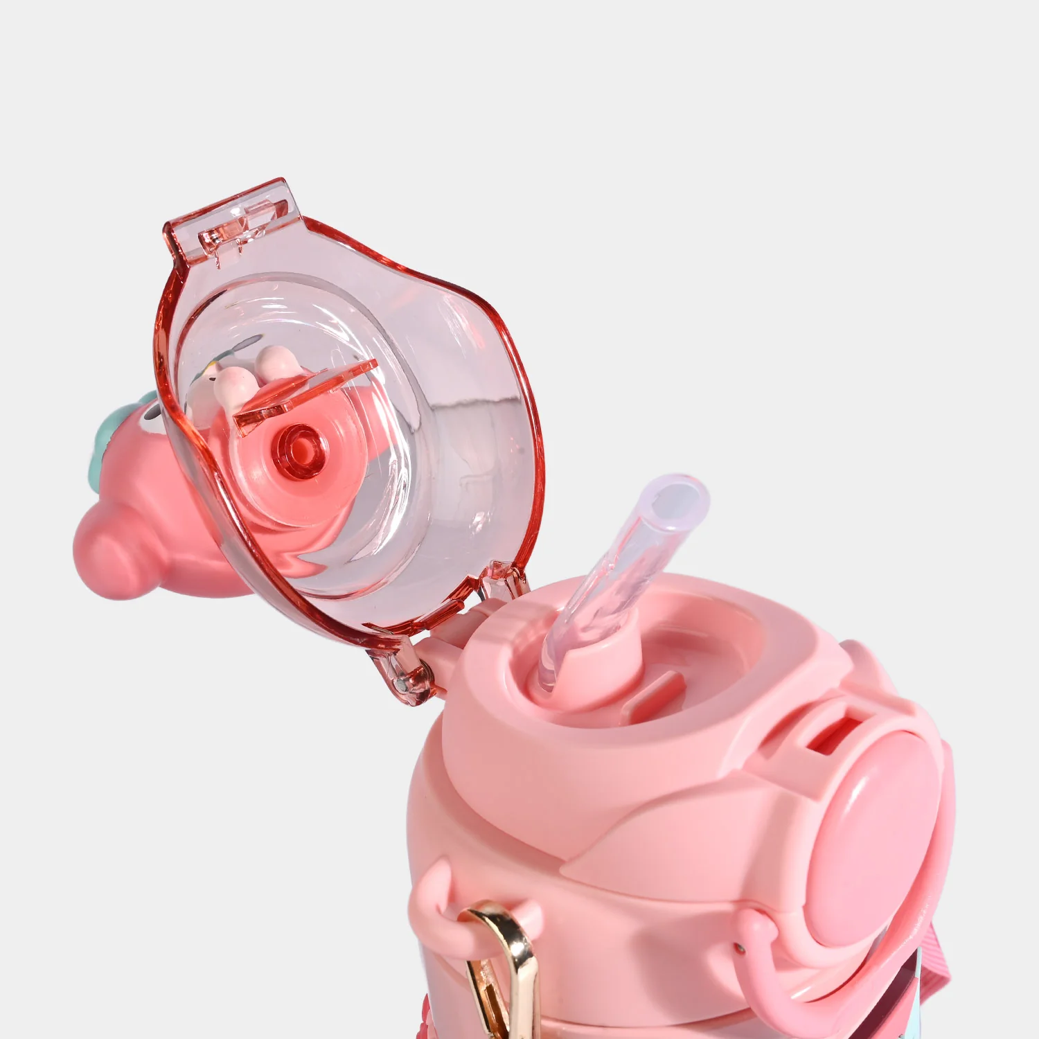 Kids Insulated Water Bottle with Straw Lid - Image 2