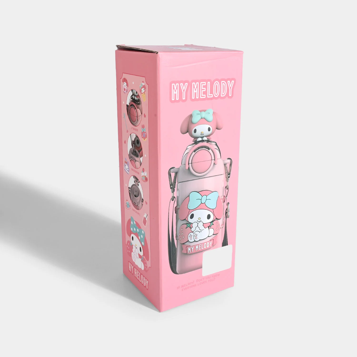Kids Insulated Water Bottle with Straw Lid - Image 3