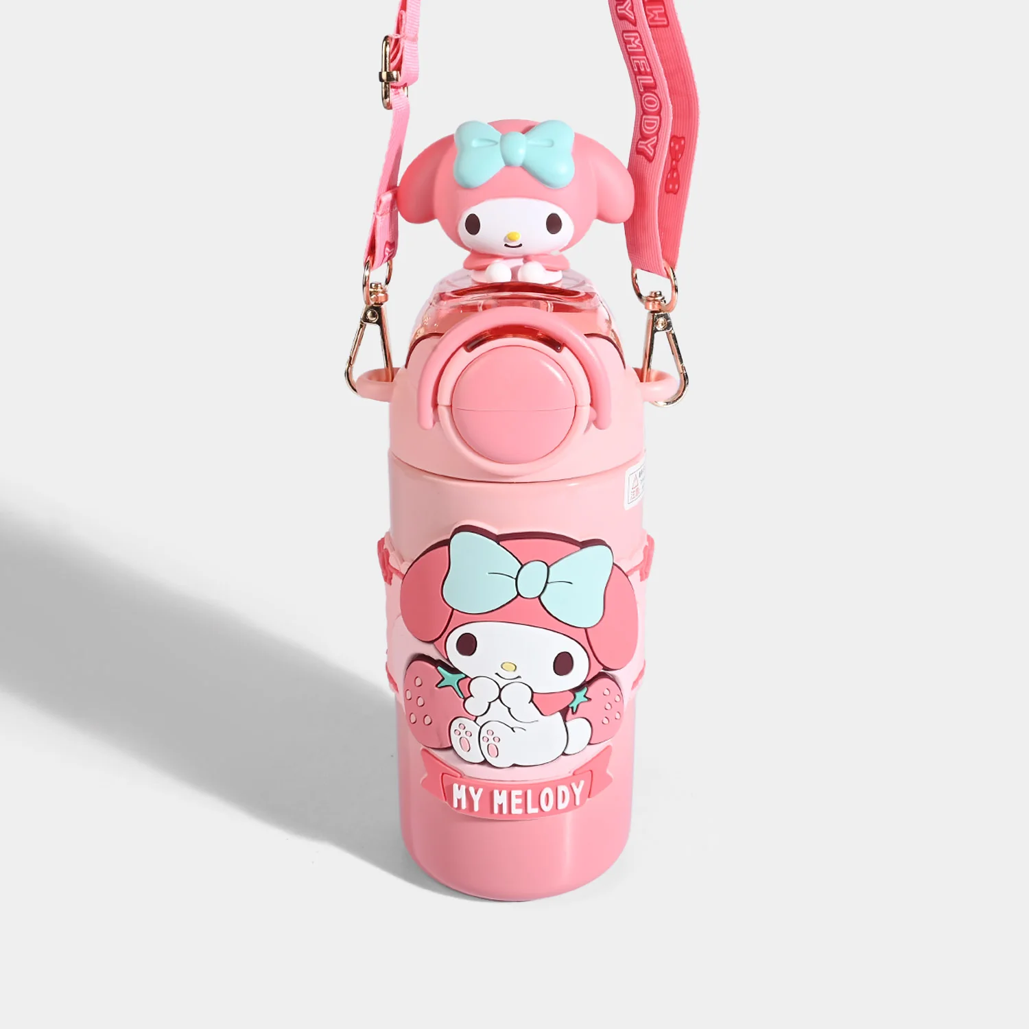 Kids Insulated Water Bottle with Straw Lid - Image 4