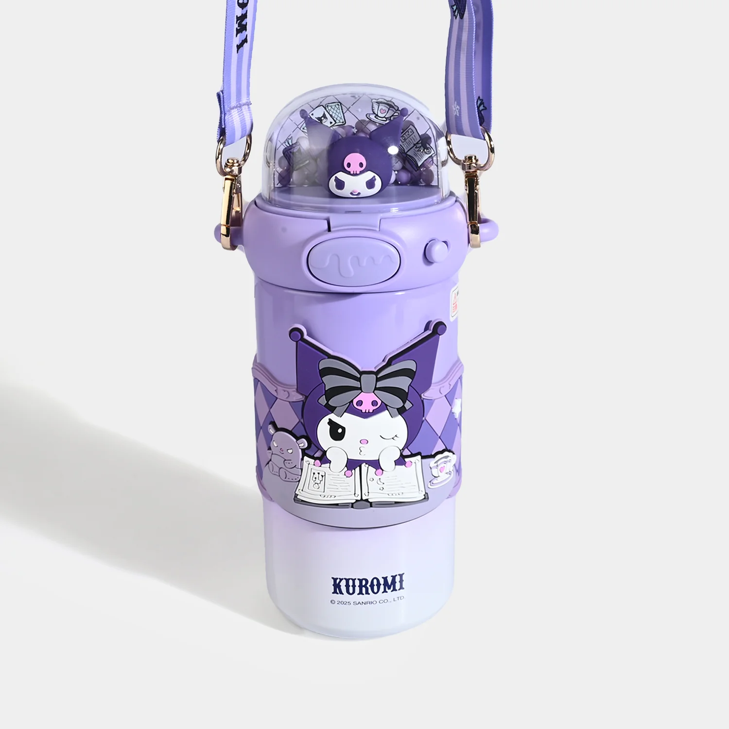 Kids Insulated Water Bottle with Straw Lid - Image 4