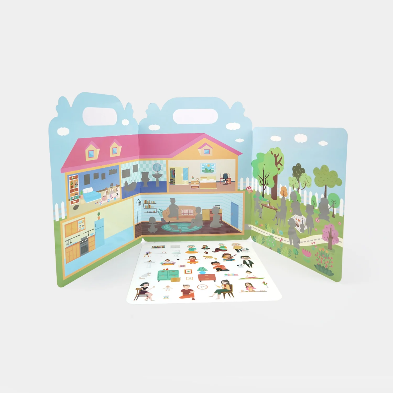 My First Reusable Education Stickers Book - 32 Pieces