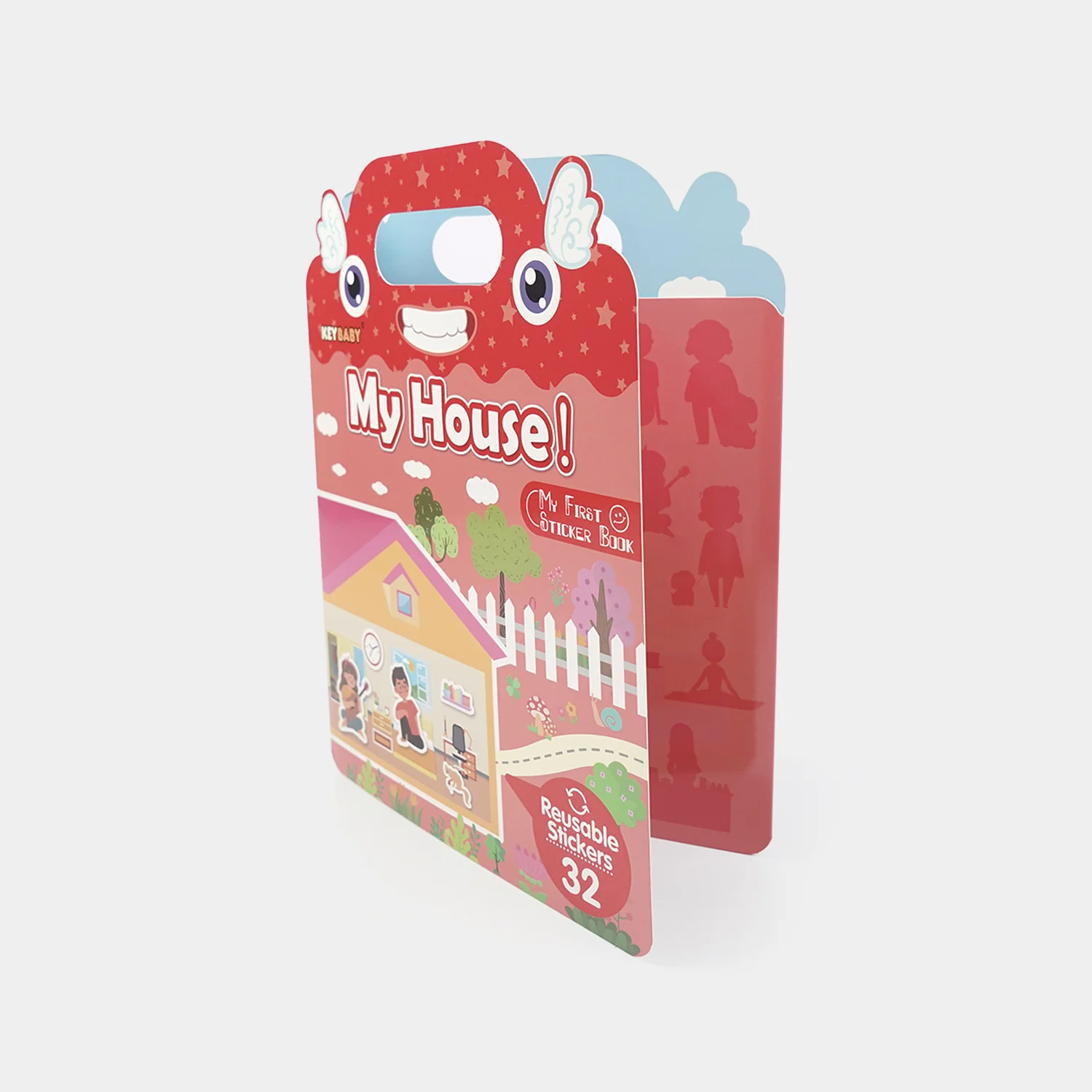 My First Reusable Education Stickers Book - 32 Pieces - Image 2