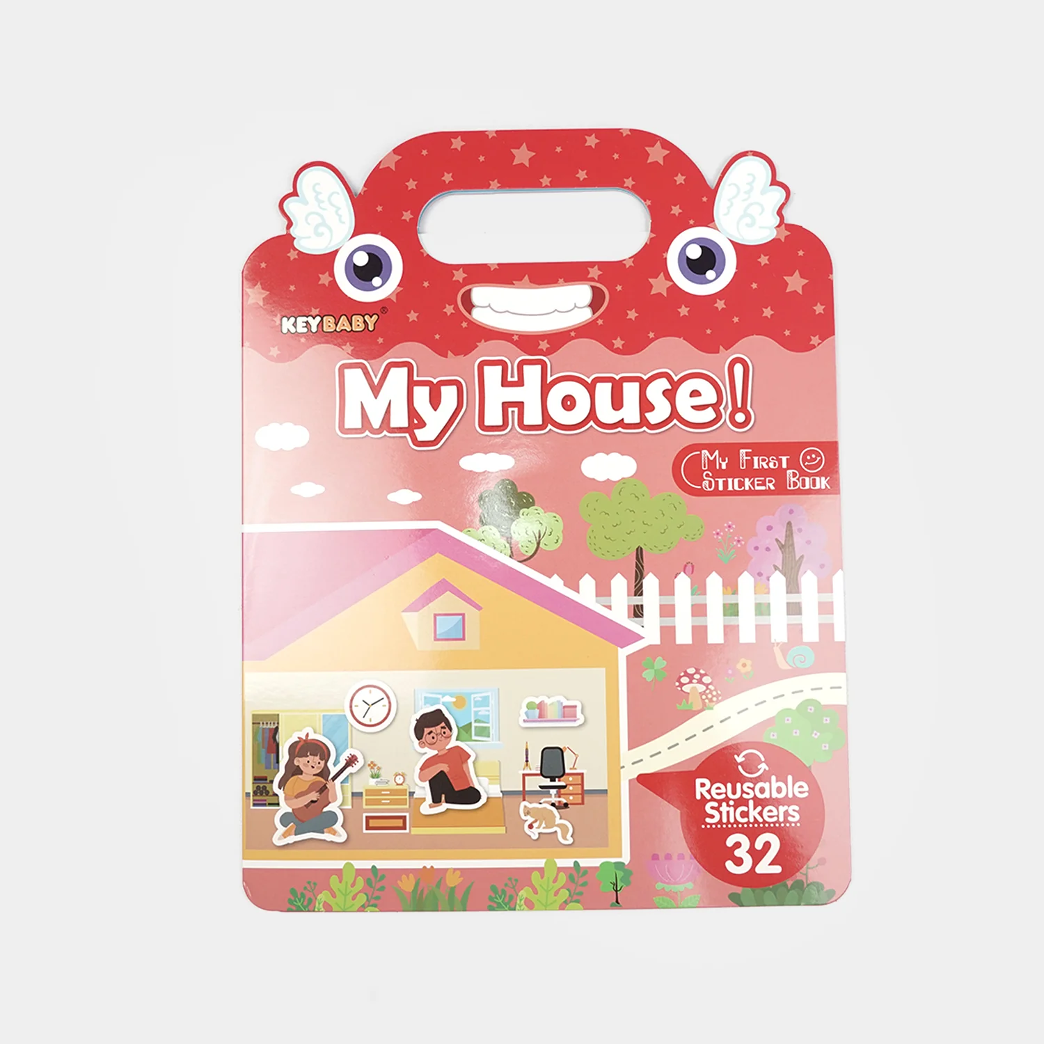 My First Reusable Education Stickers Book - 32 Pieces - Image 3