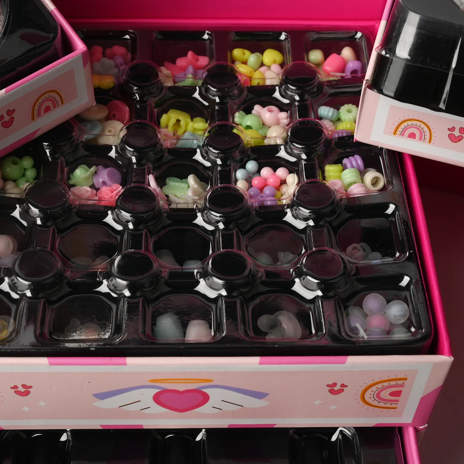 Storage Box Nail Art Makeup Set For Kids - Image 2