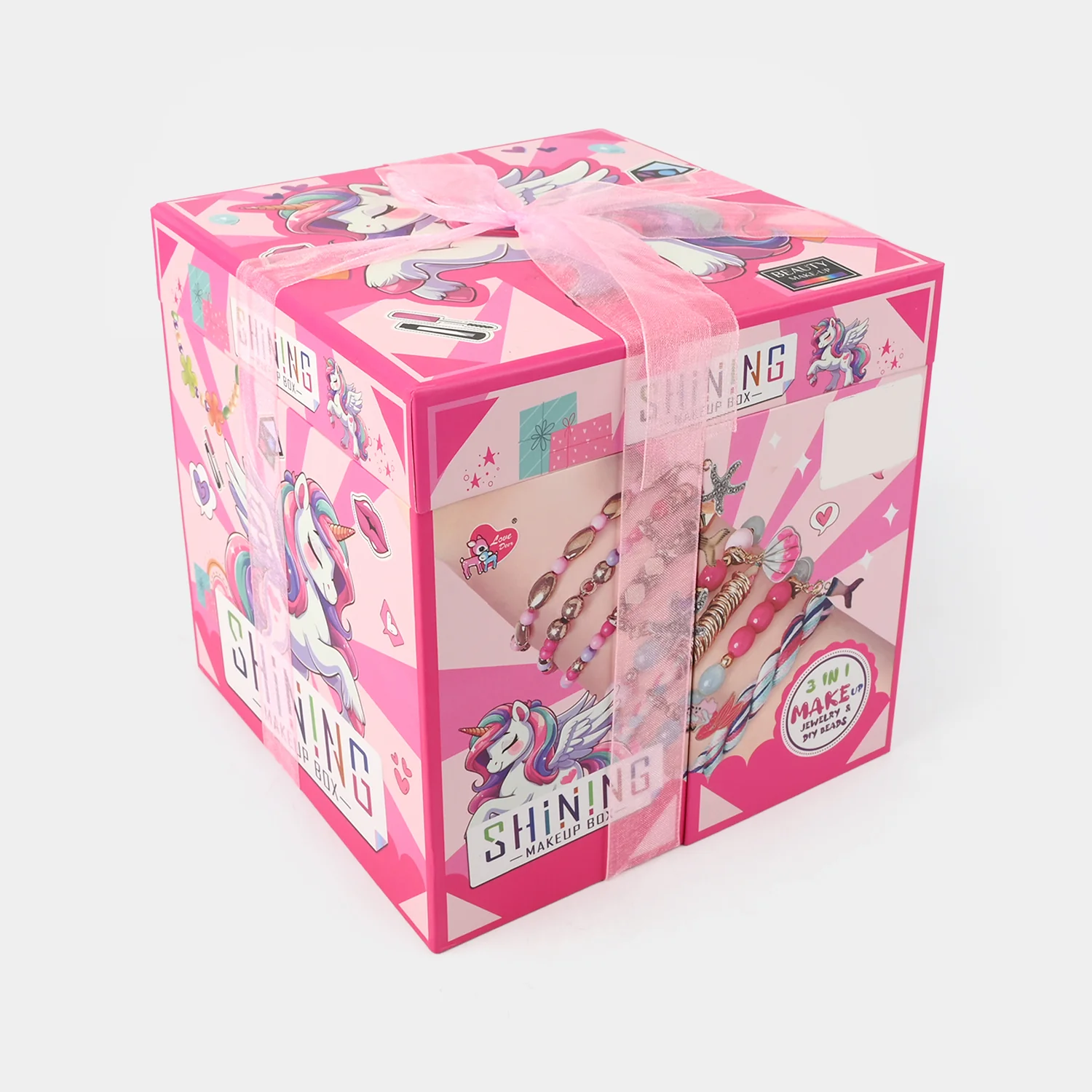 Storage Box Nail Art Makeup Set For Kids - Image 3