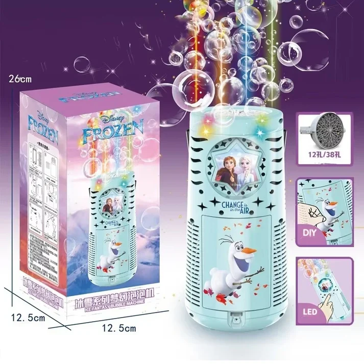 Disney Fireworks Bubble Machine – Automatic Bubble Blower Machine Toy - Image 2