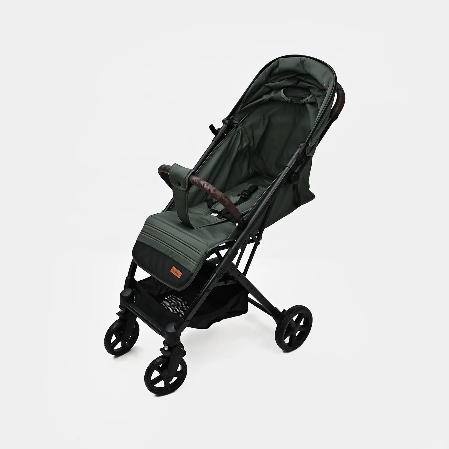 Foldable Lightweight Baby Stroller | 6518 Green - Image 3