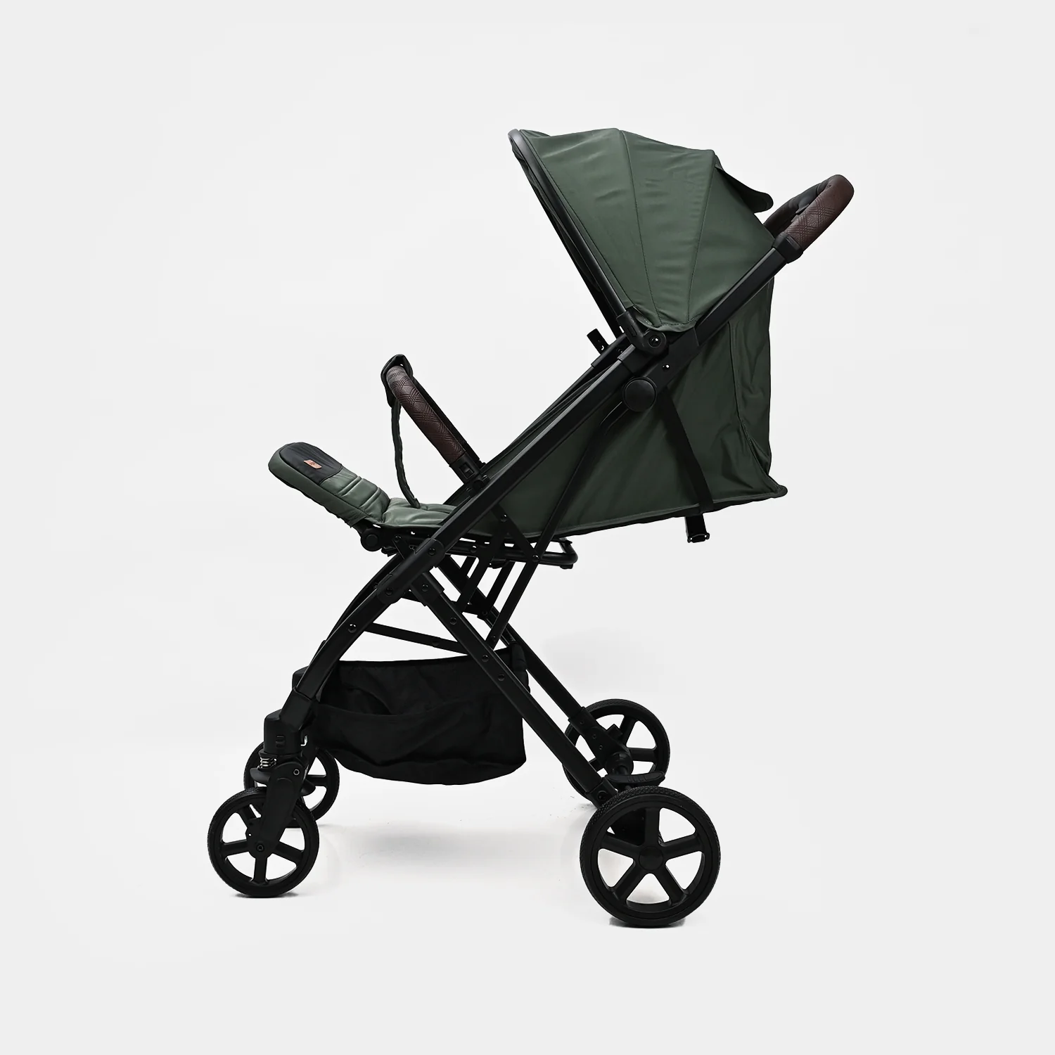Foldable Lightweight Baby Stroller | 6518 Green - Image 4