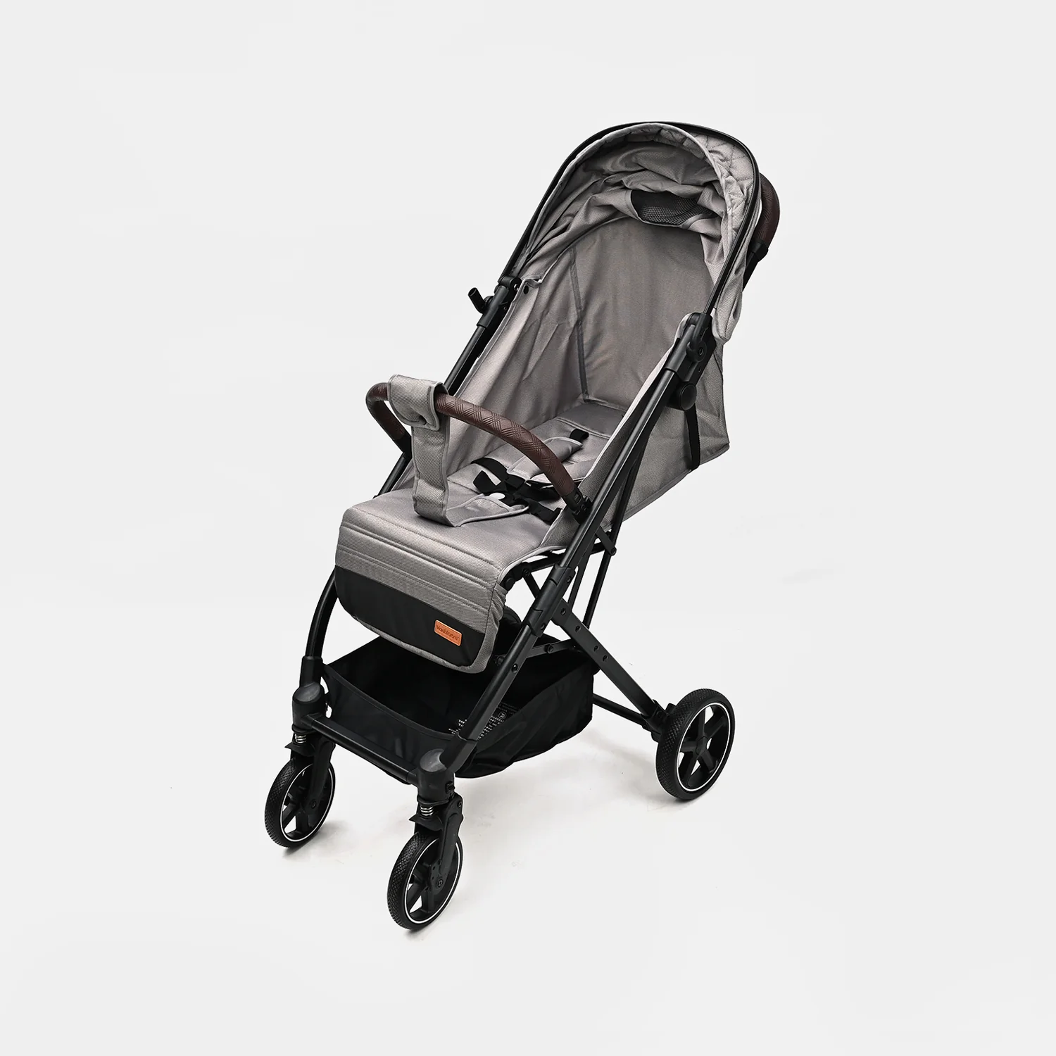 Foldable Lightweight Baby Stroller | 6518 Grey - Image 3