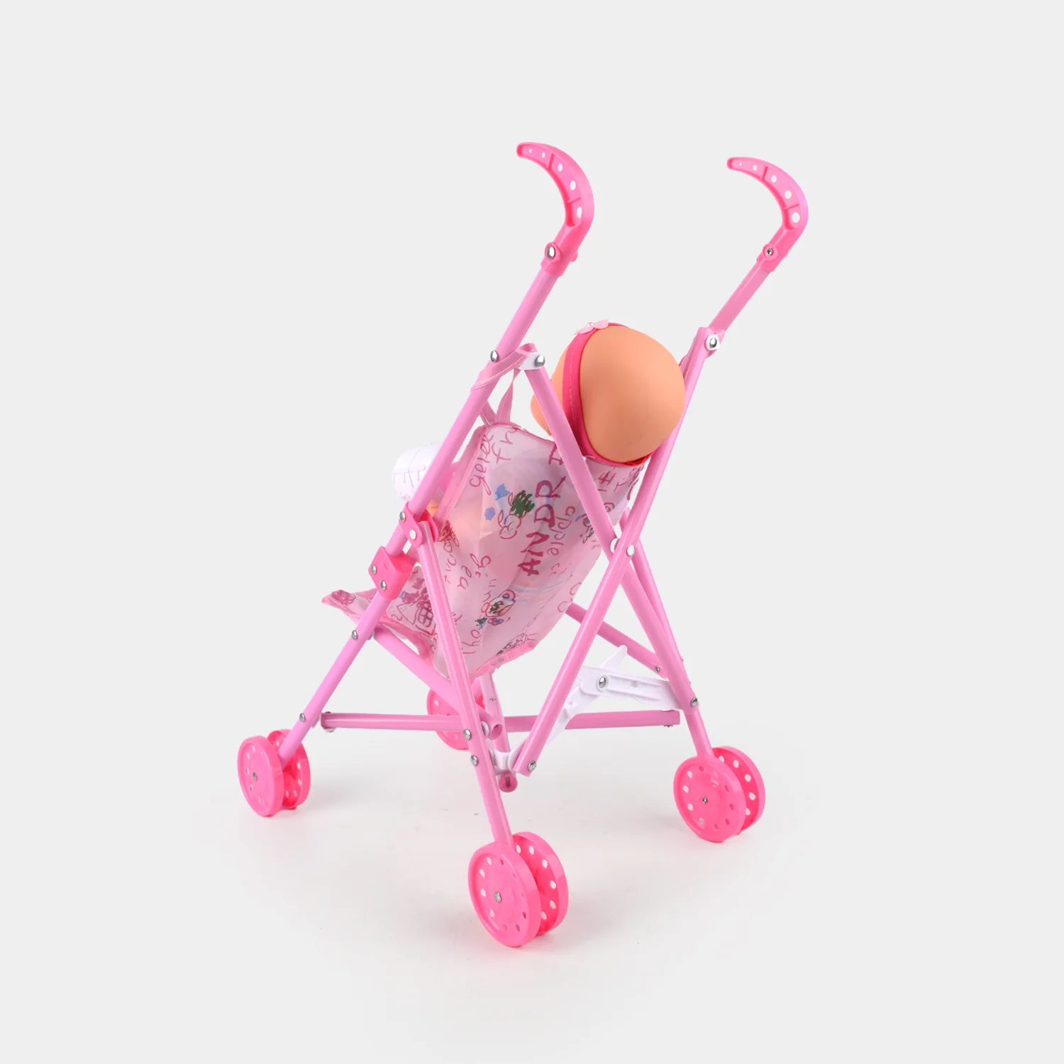 Baby Doll with Stroller & Feeder with Sound - Image 6