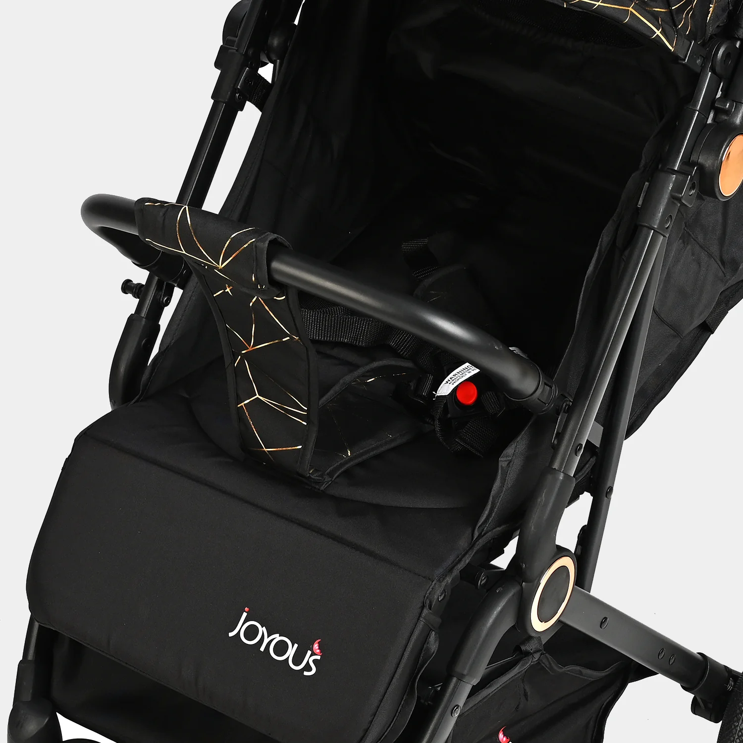 Compact & Foldable Baby Stroller | JY09 Black - Image 2