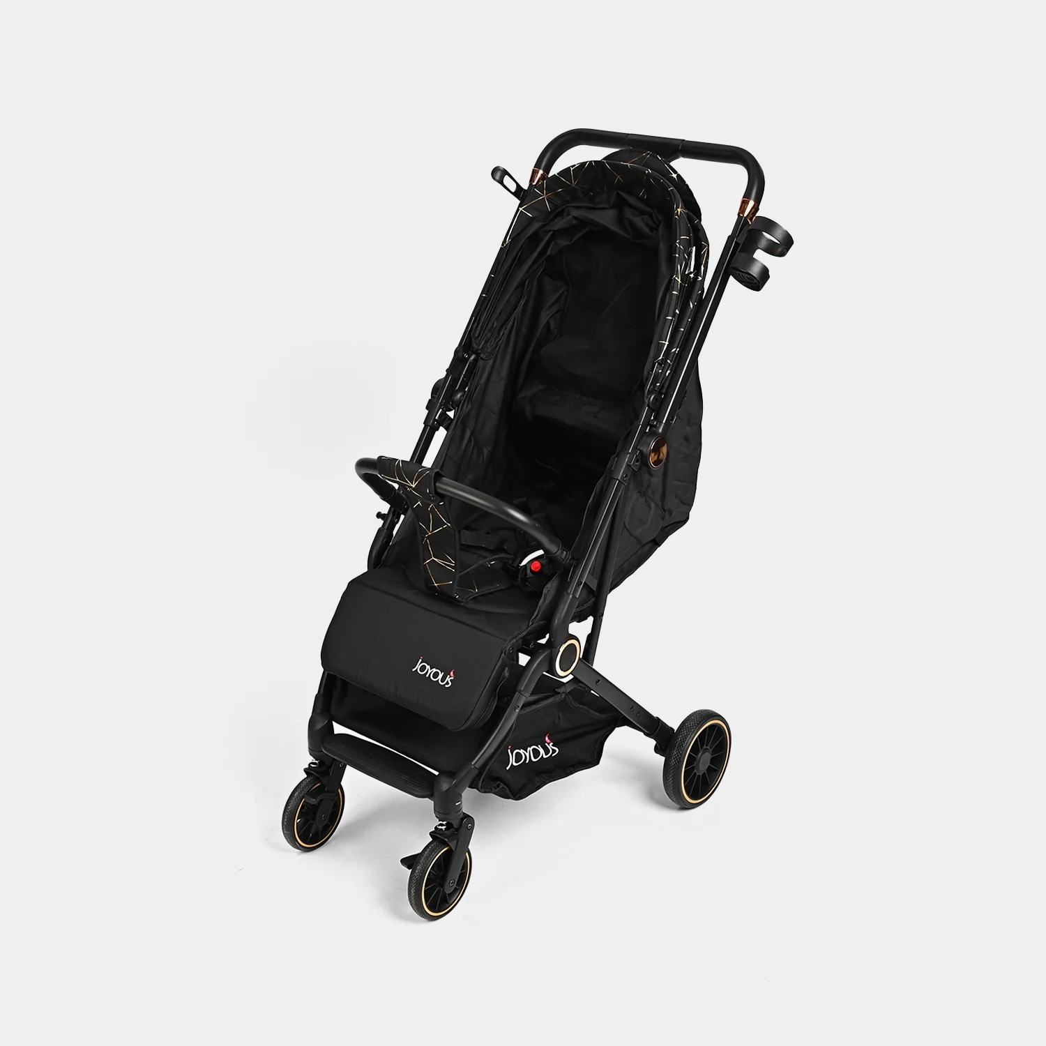 Compact & Foldable Baby Stroller | JY09 Black - Image 3