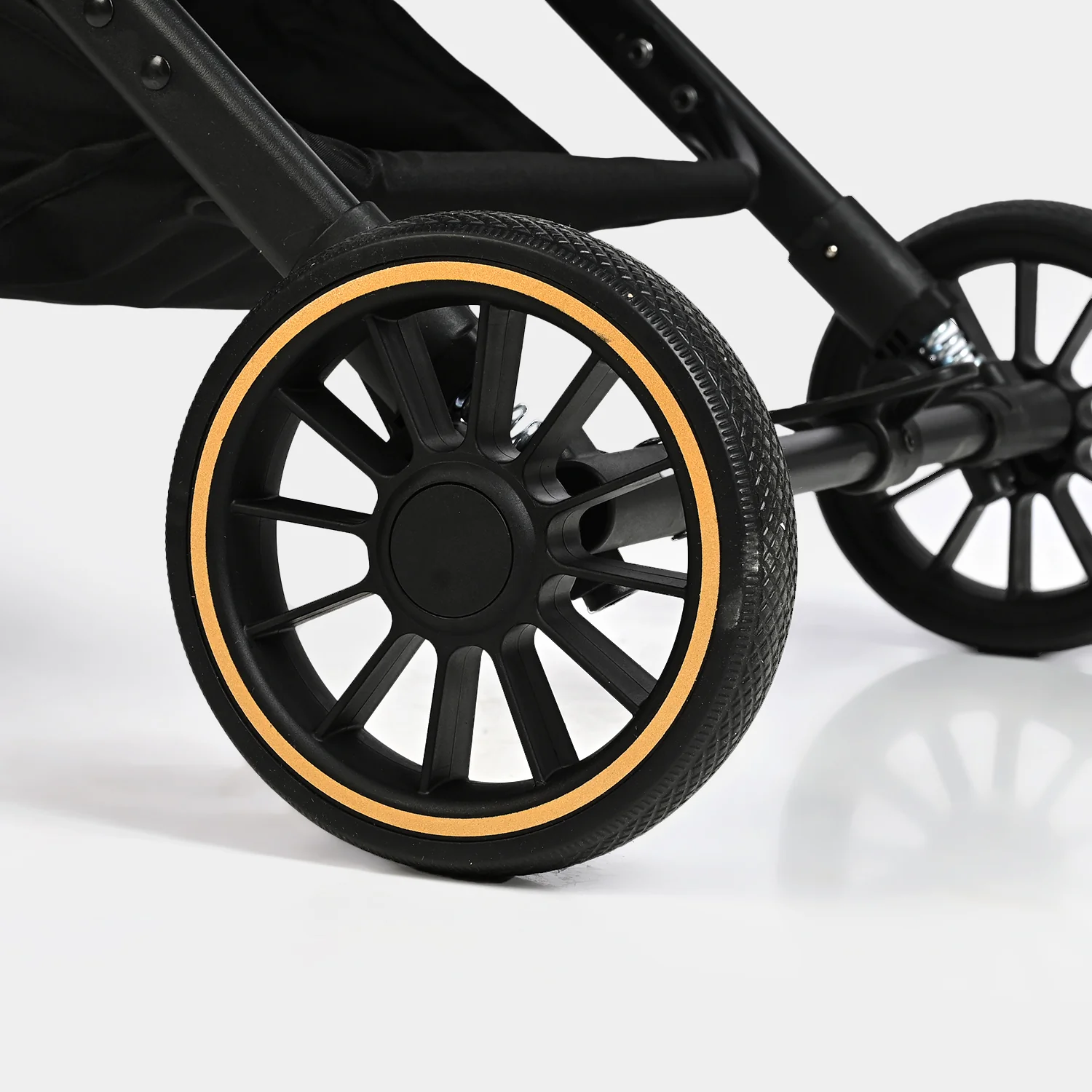 Compact & Foldable Baby Stroller | JY09 Blue - Image 8