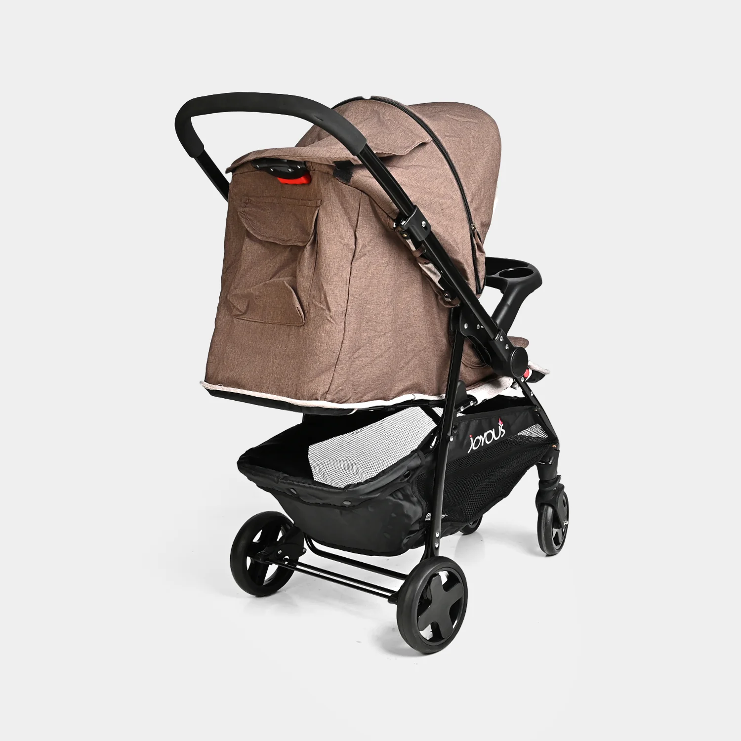 Travel-Friendly Baby Stroller Joyous | JY508 Brown - Image 6