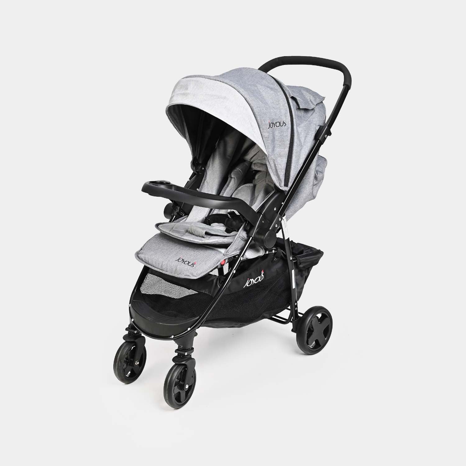 Travel-Friendly Baby Stroller Joyous | JY508 Grey - Image 2