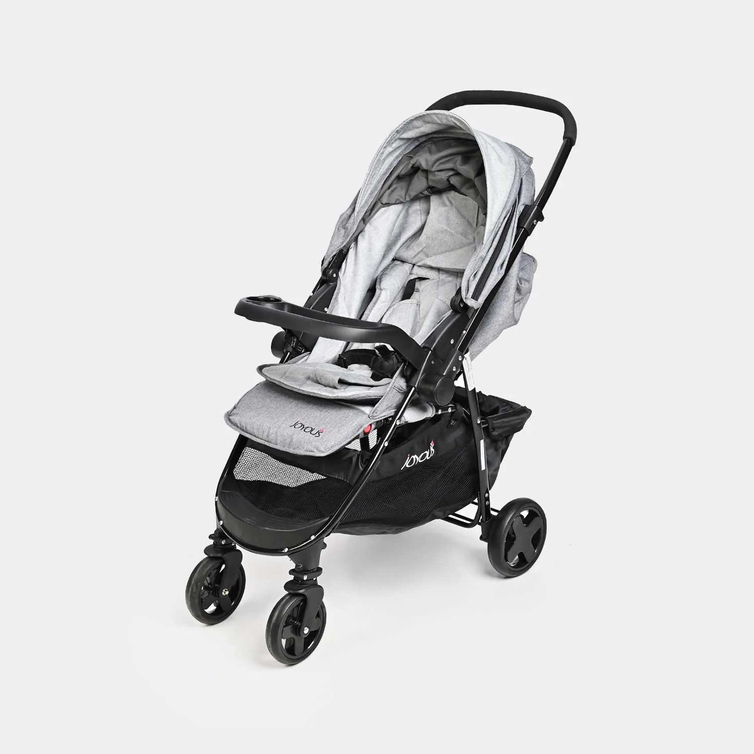 Travel-Friendly Baby Stroller Joyous | JY508 Grey - Image 4