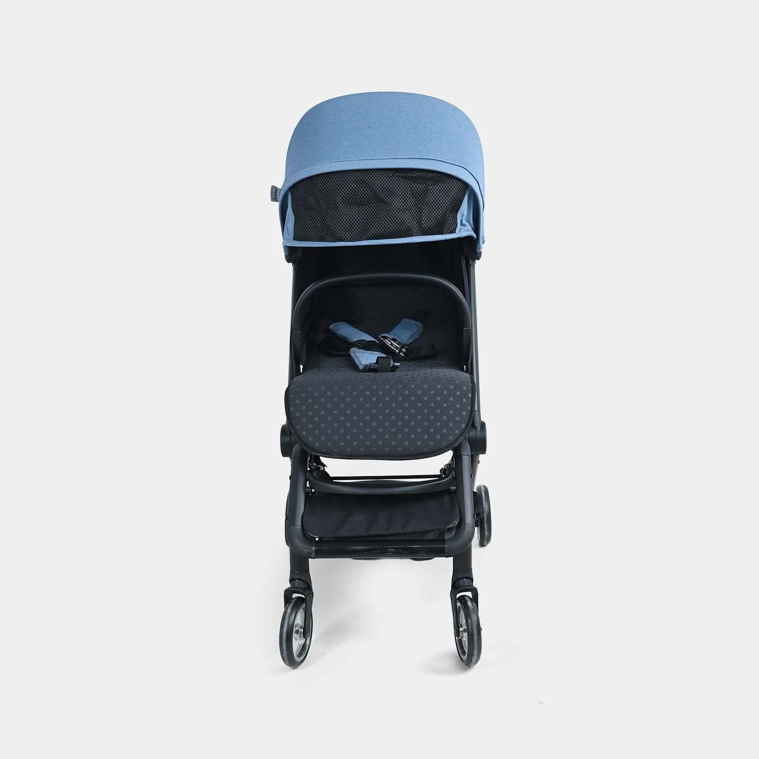 Foldable Lightweight Baby Stroller | M001 Blue - Image 4