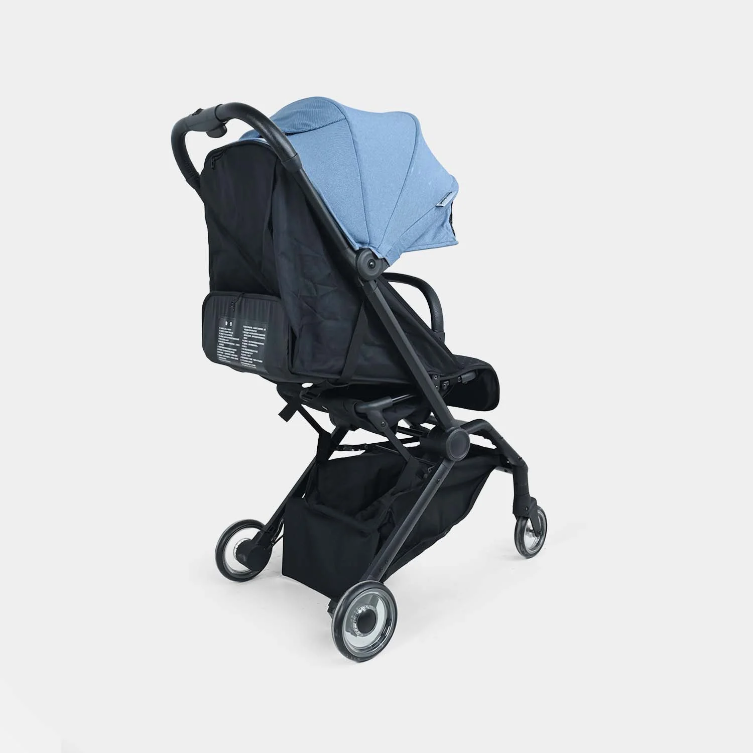 Foldable Lightweight Baby Stroller | M001 Blue - Image 7
