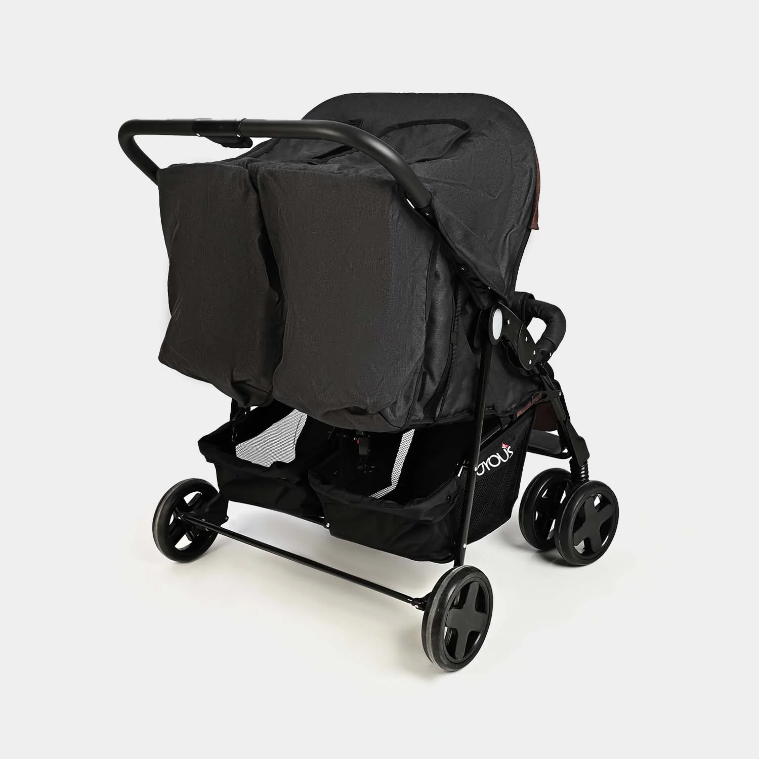 Twins Stroller Side by Side Joyous | JY212 Brown - Image 7