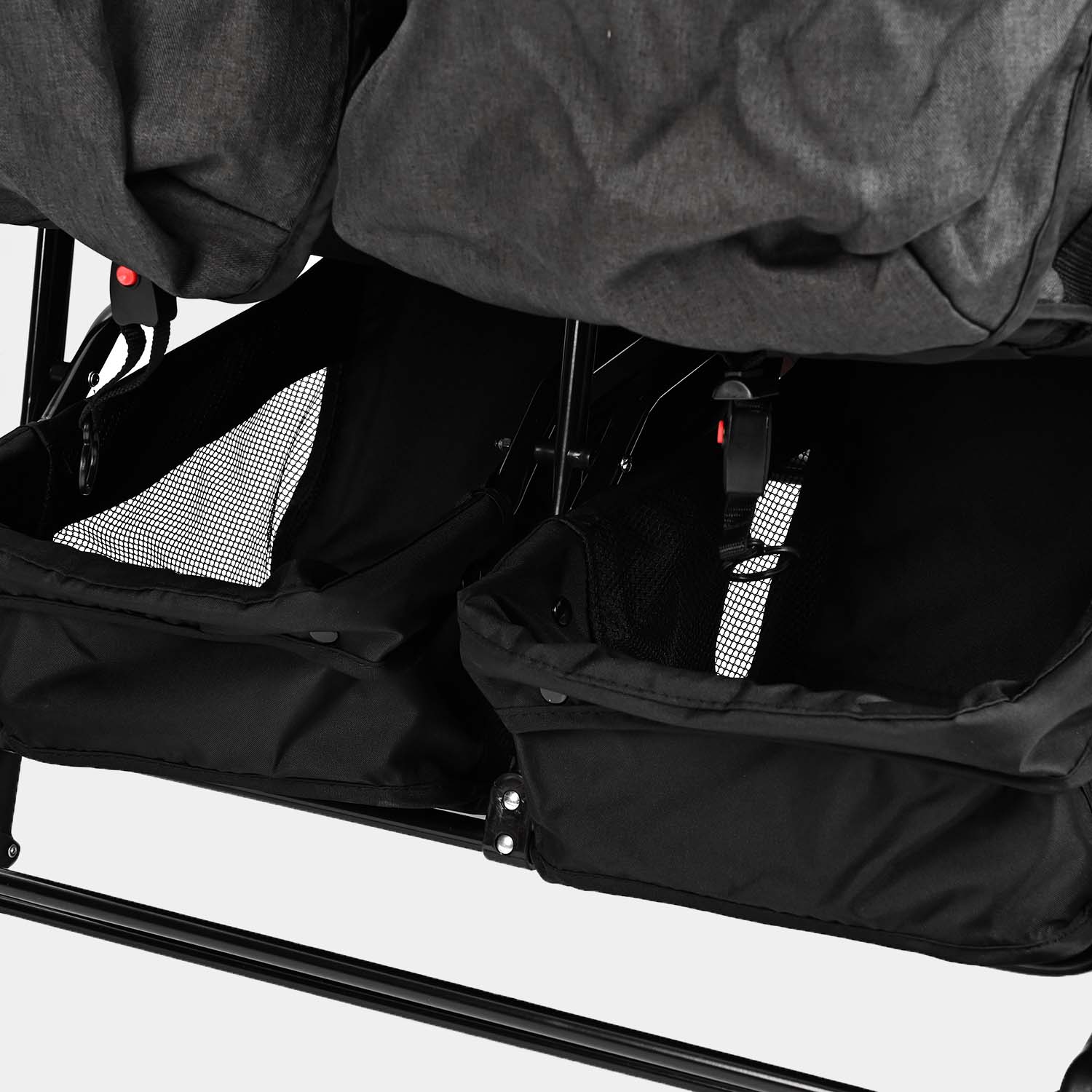 Twins Stroller Side by Side Joyous | JY212 Brown - Image 8