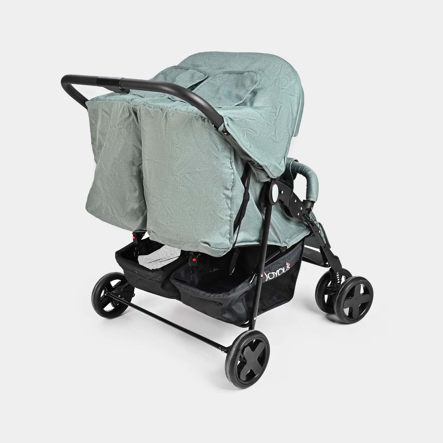 Twins Stroller Side by Side Joyous | JY212 Grey - Image 7