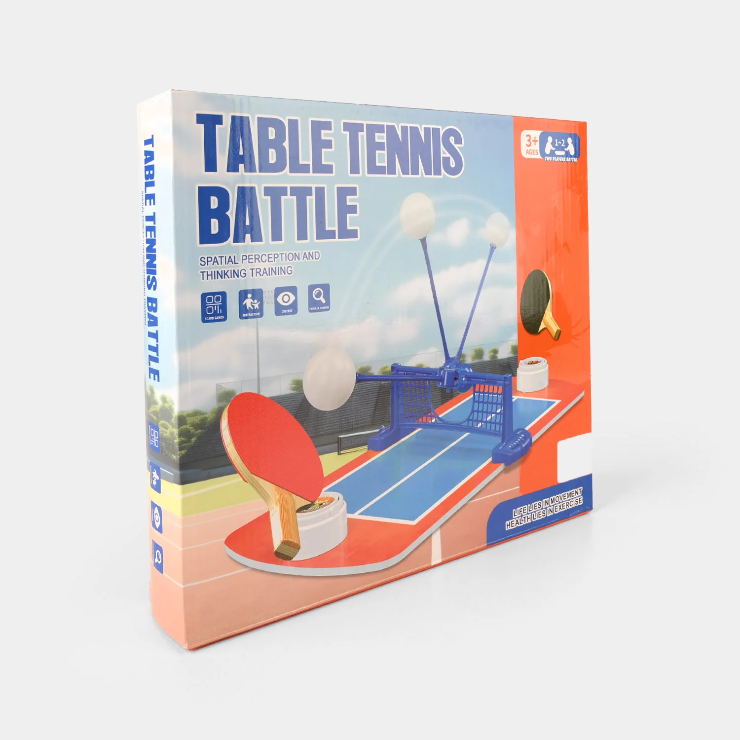 Mini Table Tennis Board Portable Desktop Ping Pong Game for Kids - Image 4