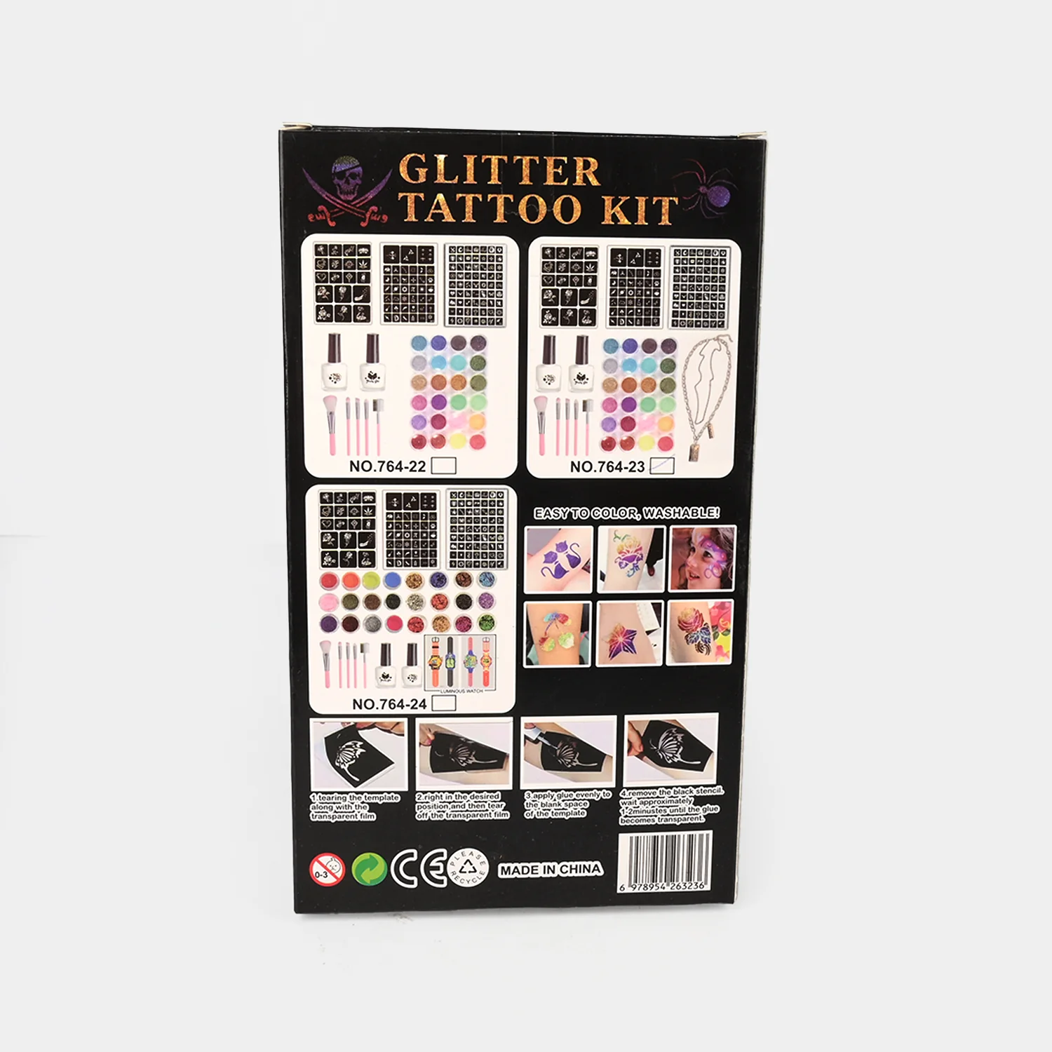 Glitter Tattoo Kit - Image 4