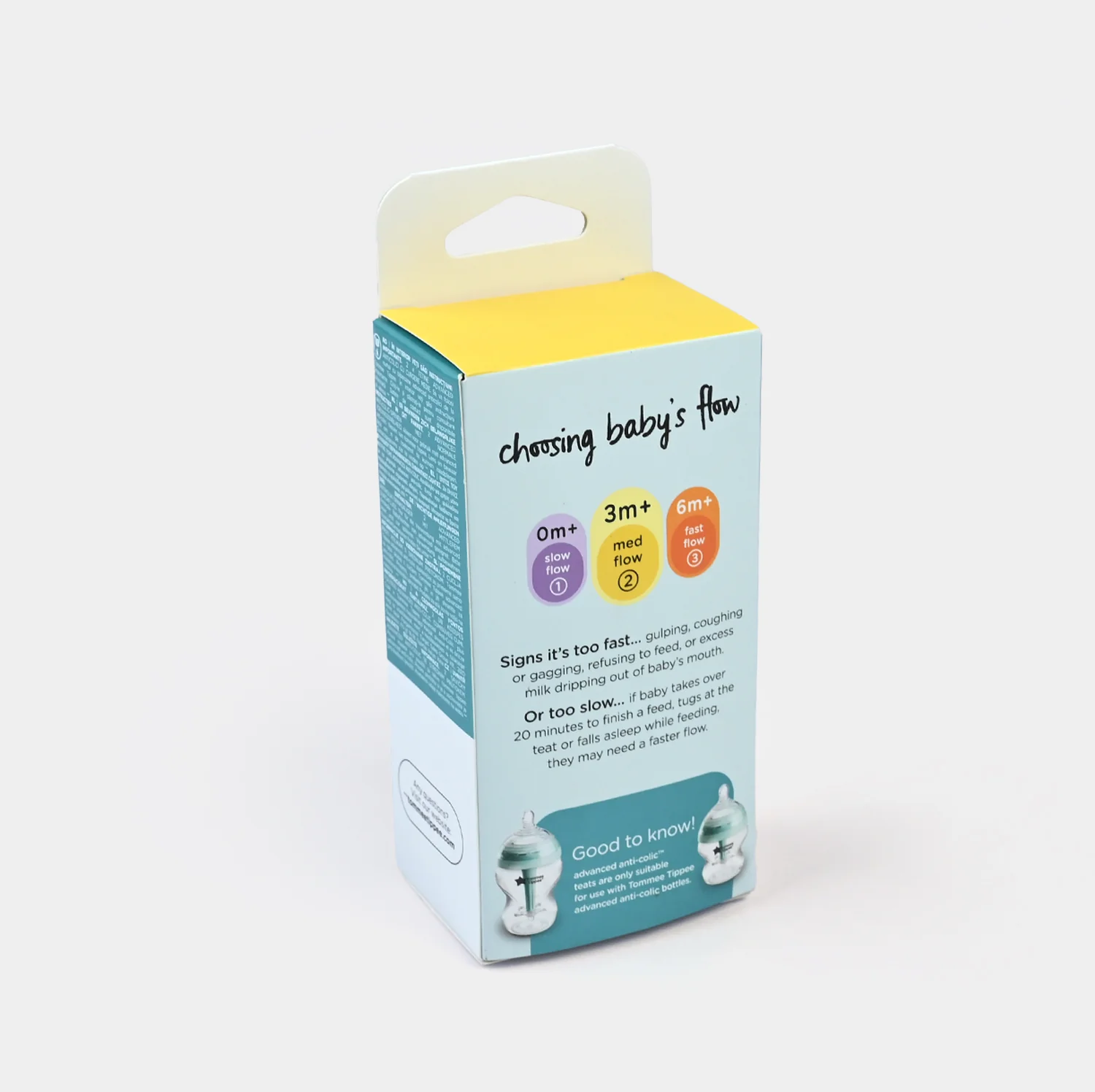 Natural Start Adv Anti Colic Med Flow Soft Teat 2-PK - Image 3
