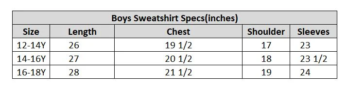 Teens Boys Jersey/Terry Sweatshirt (Racerclub) - Red - Image 4