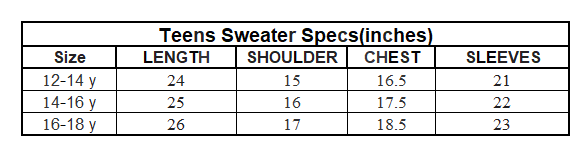 Teens Girls Acrylic Sweater Pearls - Pink - Image 5