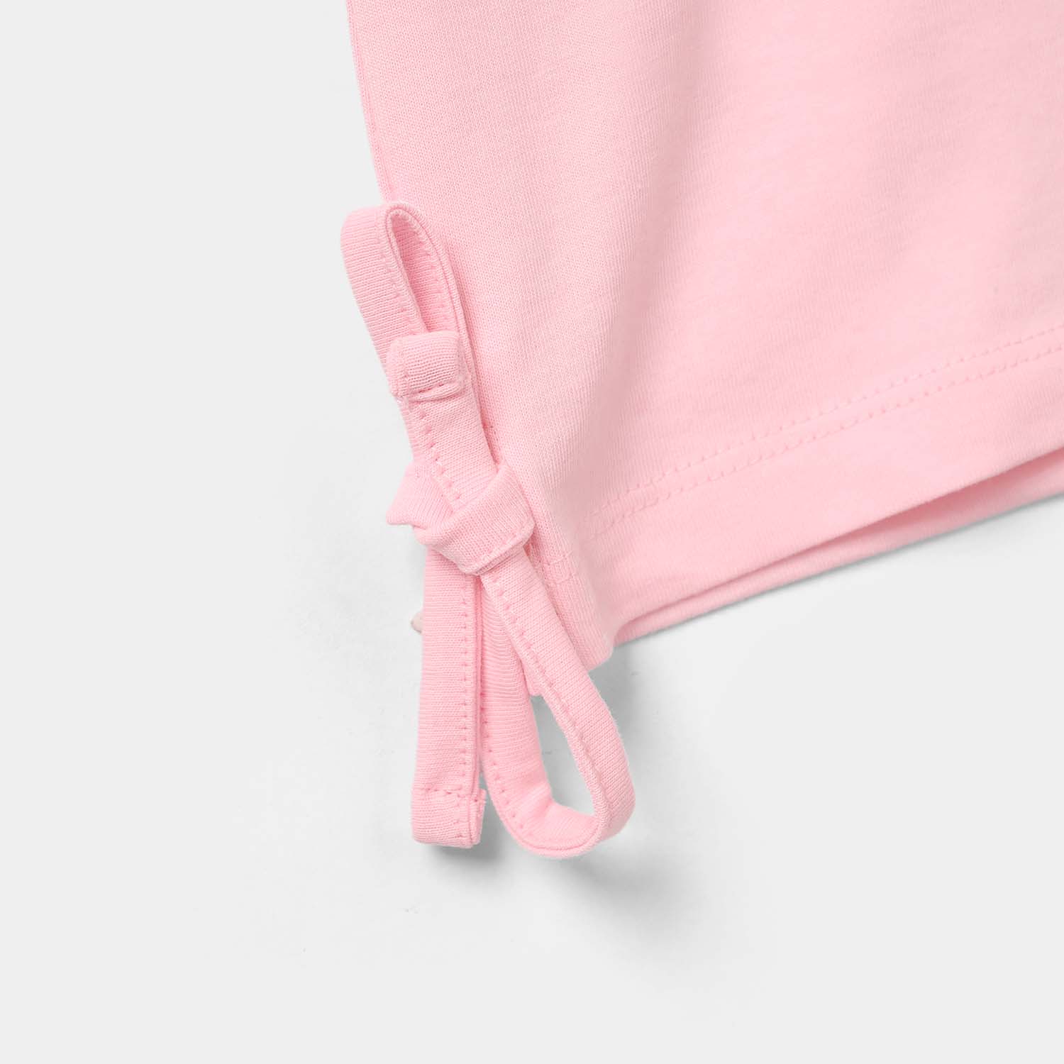Teens Girls Cotton Jersey T-Shirt - Baby Pink - Image 3