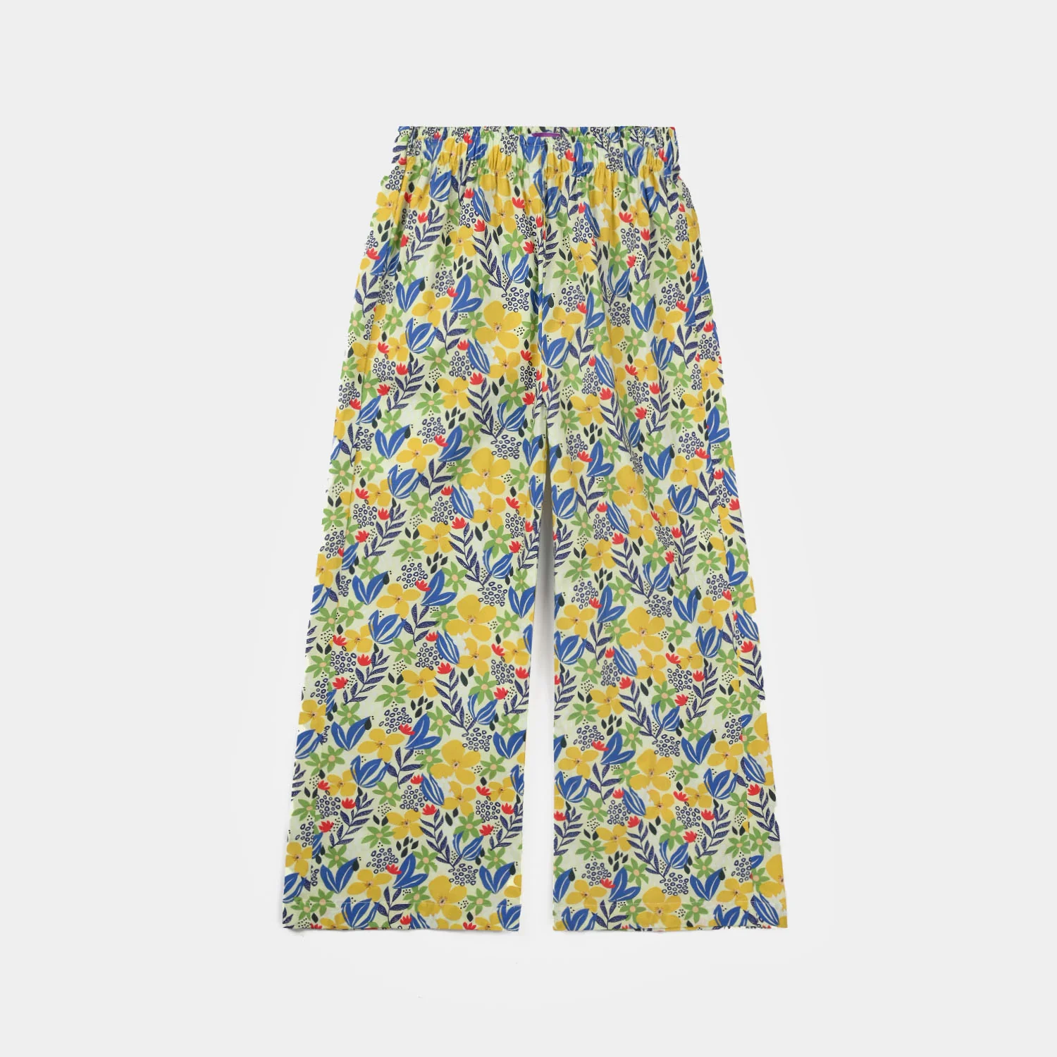 Girls Cotton Printed 2Pcs - Multi - Image 3