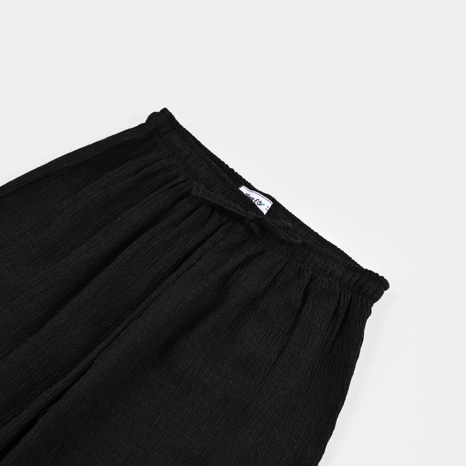 Teens Girls Cotton Trouser - black - Image 2