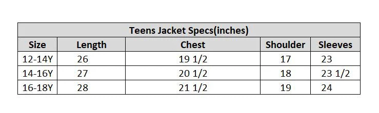 Teens Girls Fleece Jacket Solid - Black - Image 5